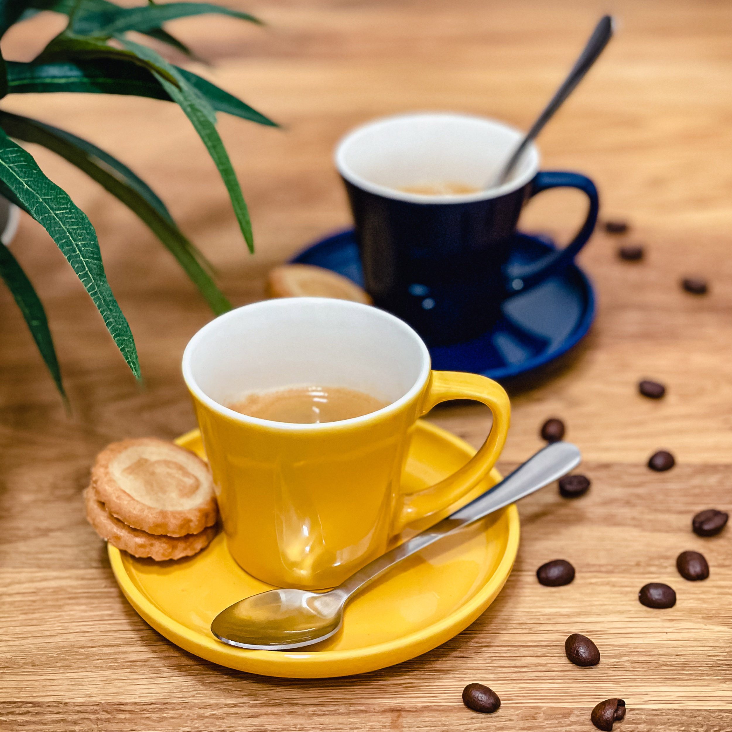 Praknu Teelöffel Espressolöffel klein 12er Set aus Edelstahl (12 Stück), Formstabil - Spülmaschinenfest - Mini Besteckset