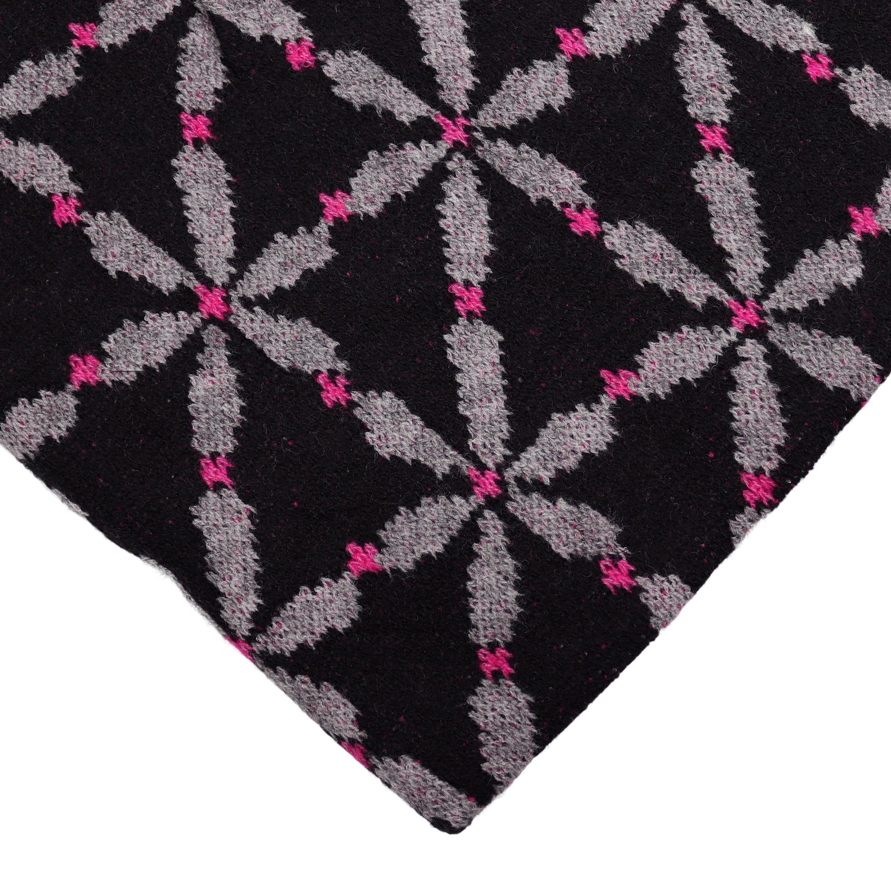 MIRROSI Dreieckstuch kuschliger und warmer Dreiecksschal ca.200x85 cm, (Blumen Muster; ca. 225 Gramm; Neue Kollektion Herbst/Winter 2025), Trendiges Blumen-Design, wärmend & weich