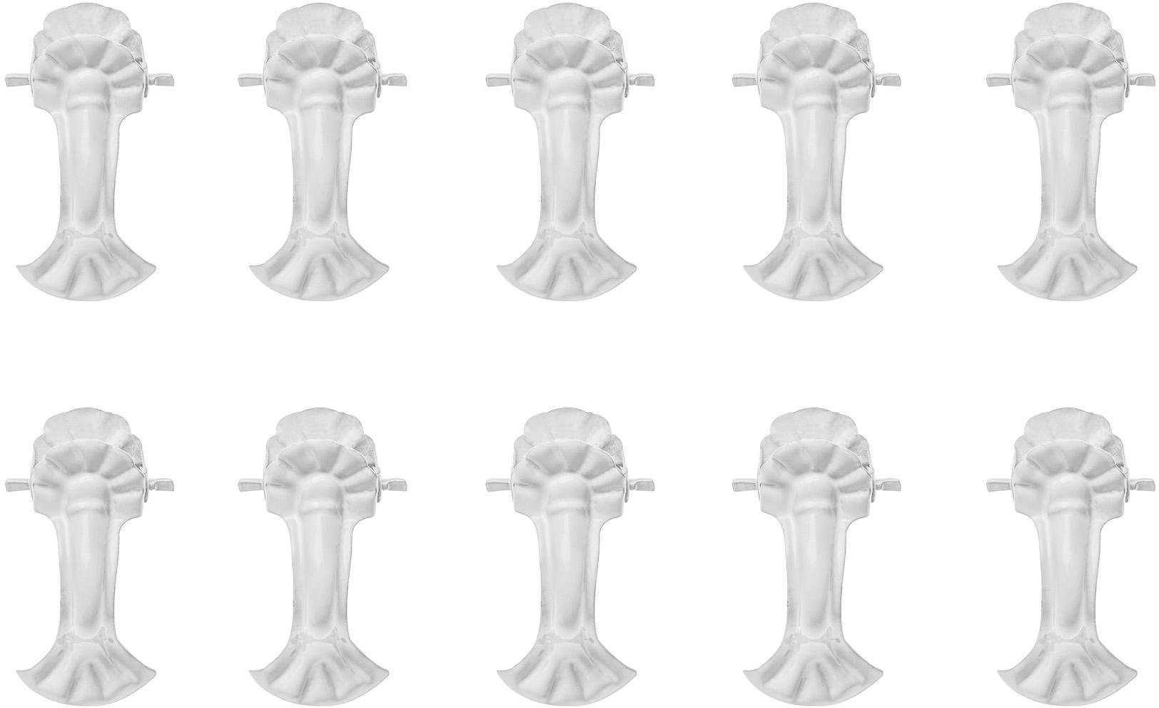 LICHTBLICK ORIGINAL Gardinenring Donauklammern, Gardinenstangen, (Packung, 10-St), für Gardinenstangen bis Ø 16 mm