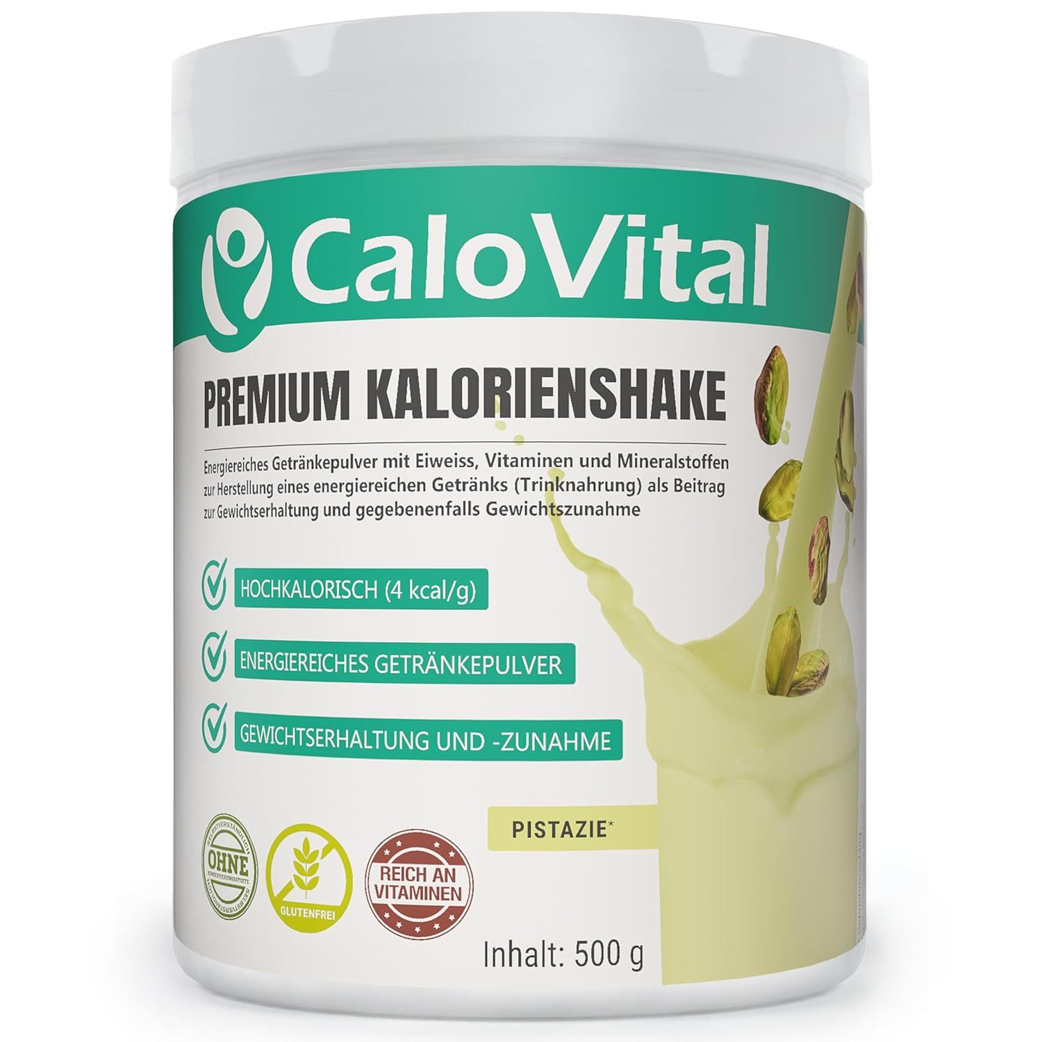 CaloVital Zunehmen hochkalorische Trinknahrung Gewichtszunahme CaloVital 500g Pulver, 1 St.