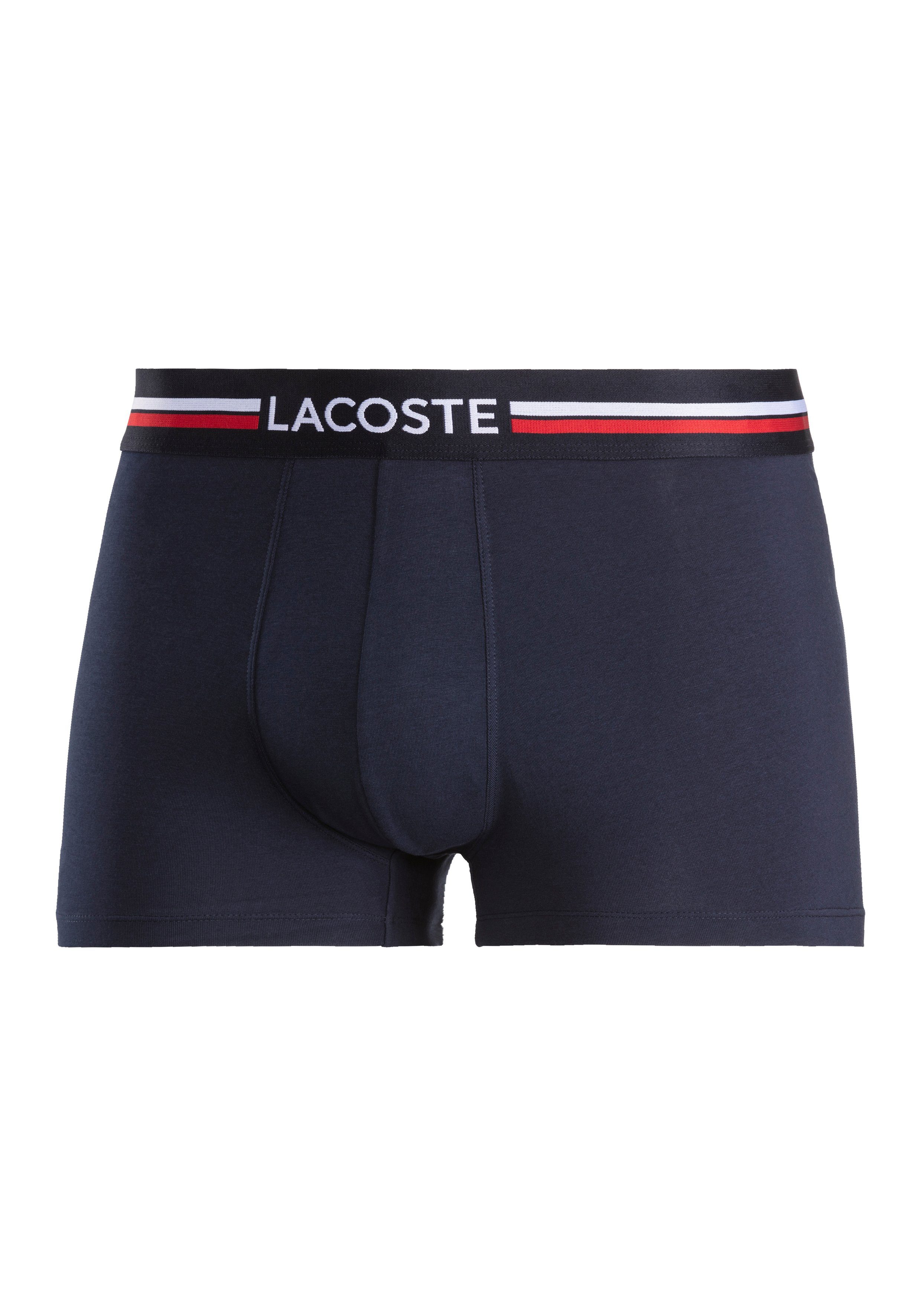 im (Packung, aus Lacoste Lacoste Herren Stretch-Baumwolle Boxershorts Premium 3er-Pack 3er-Pack) Boxershorts 3-St., eng