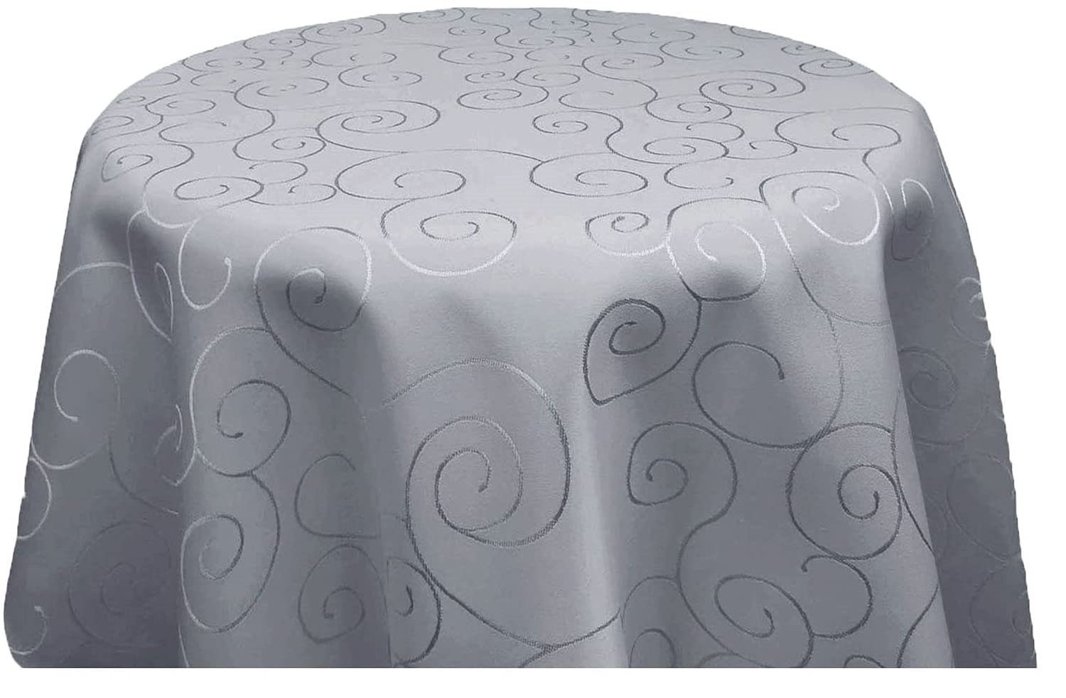 texpot Tischdecke Ranken Schnörkel glänzend bügelfrei günstig online kaufen