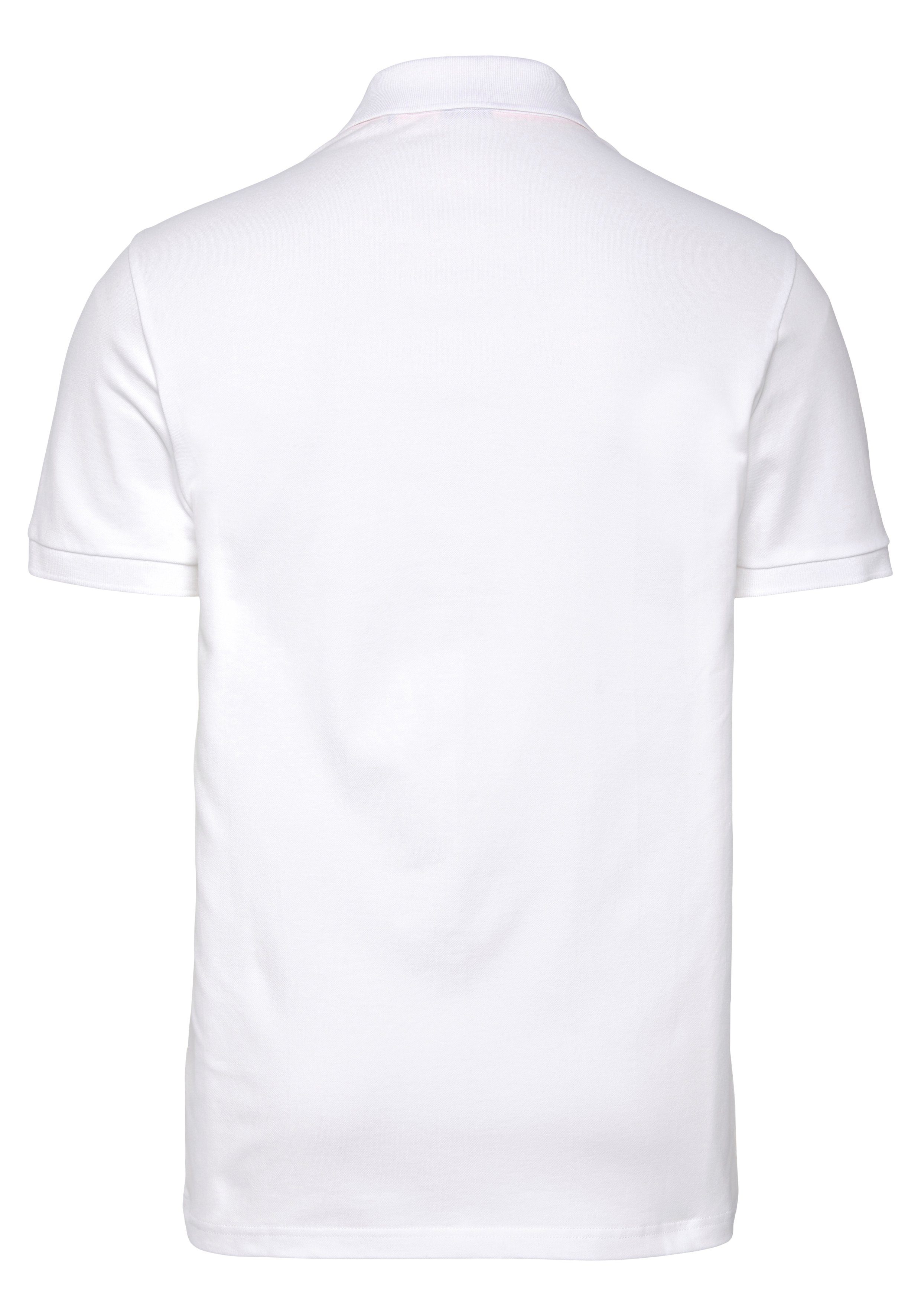 mit dezentem Logo-Patch ORANGE Poloshirt von Passenger weiß BOSS BOSS