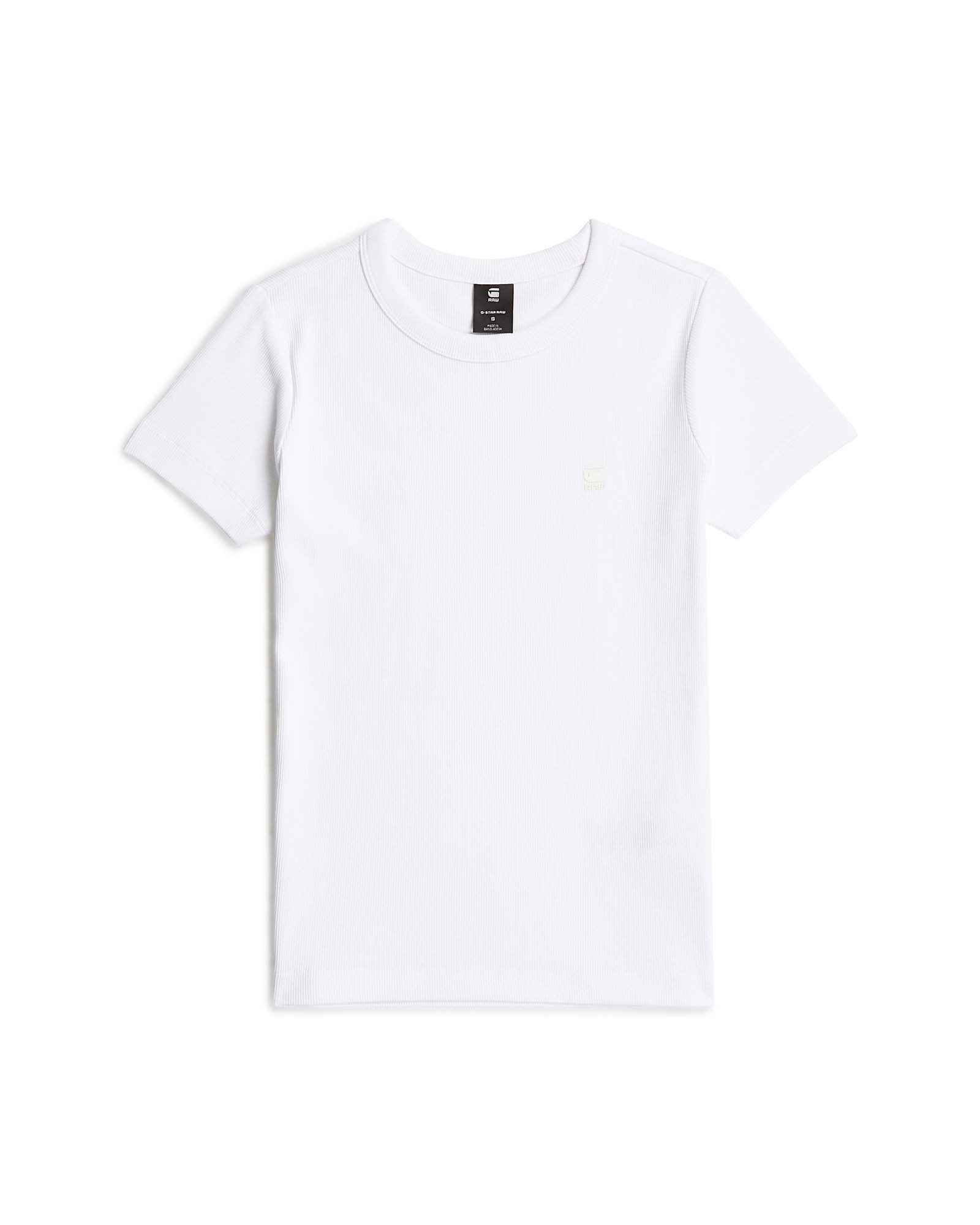 T-Shirt Rib Cap Sleeve T-Shirt