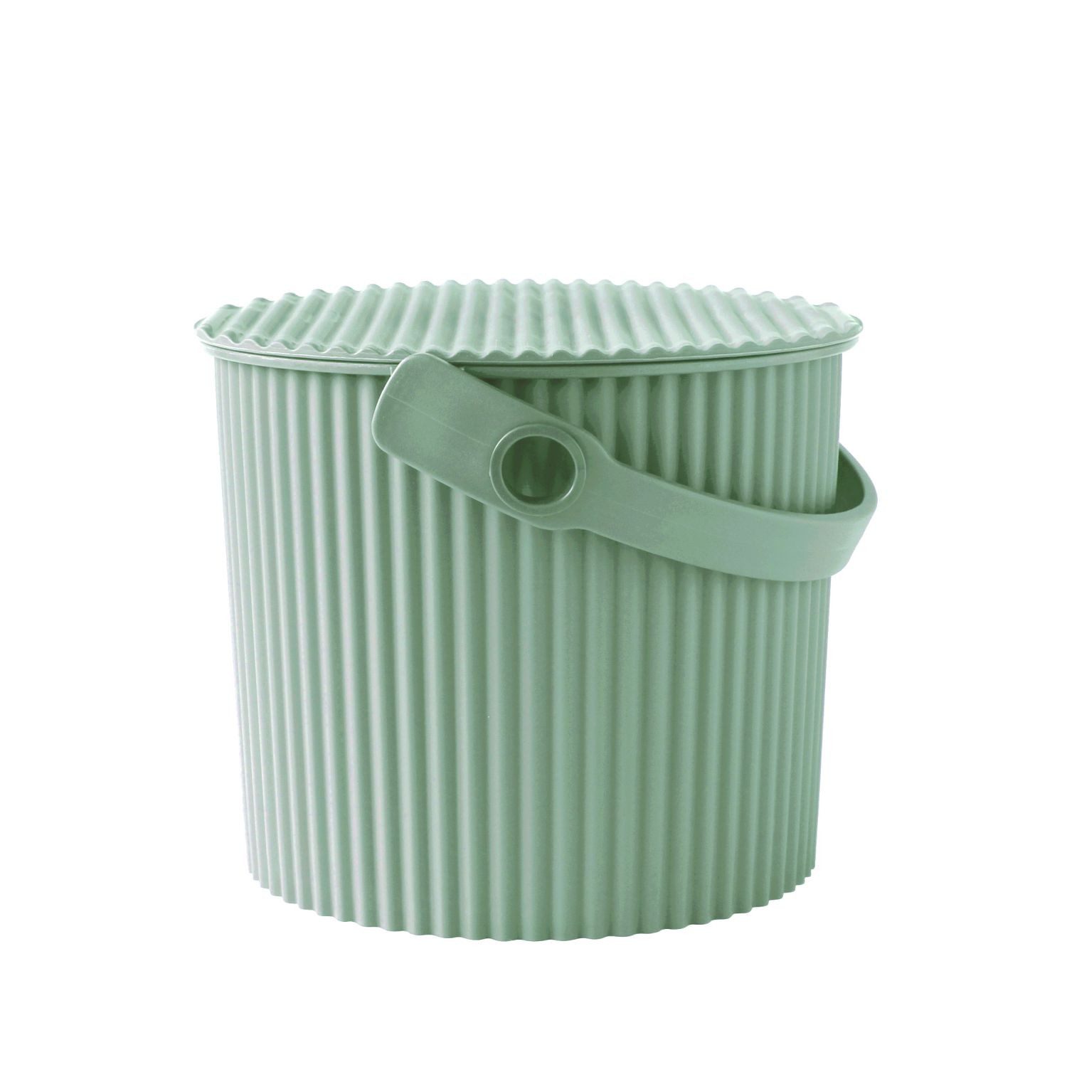 Hachiman Aufbewahrungsbox Omnioutil Mini-Eimer Pale Green 4 l