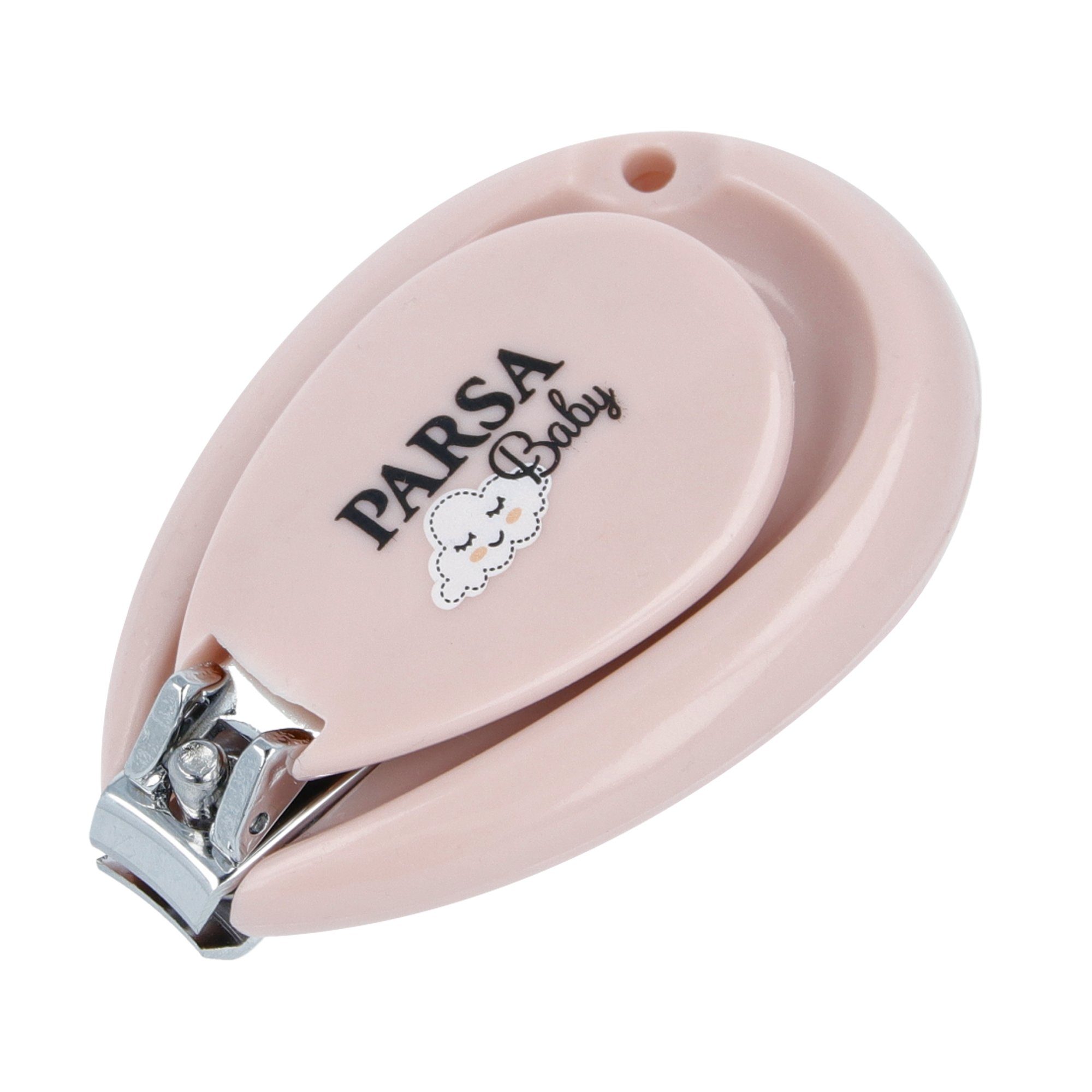 PARSA Beauty Baby-Fußnagelknipser PARSA rosa Nagelknipser Baby