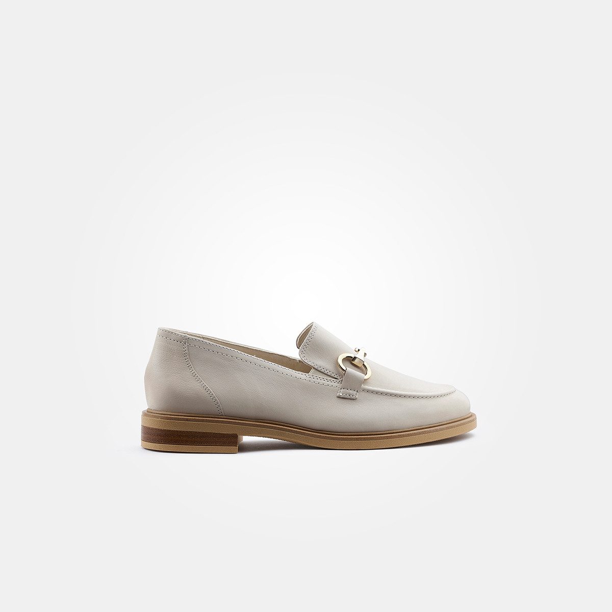 Paul Green 1052-025, Slipper & Mokassin in Beige für Damen Slipper