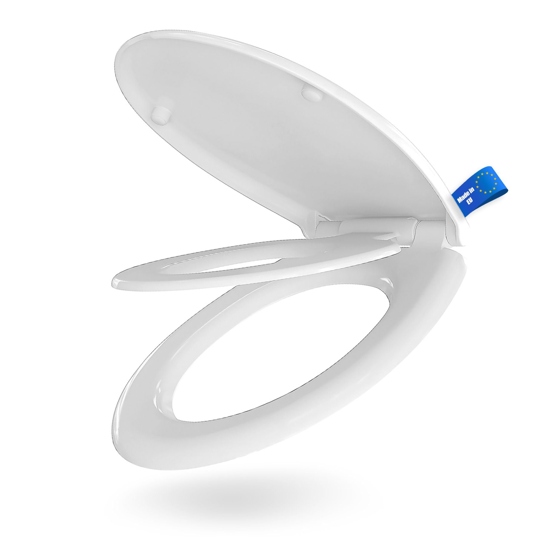 BigDean Kinder-WC-Sitz Toilettendeckel mit Kindersitz hochklappbar abnehmba günstig online kaufen