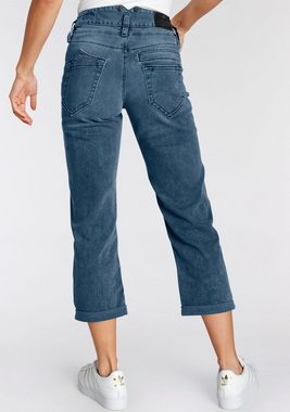 Herrlicher High-waist-Jeans »PITCH HI TAP RECYCLED« Umweltfreundlich enthält recyceltes Material