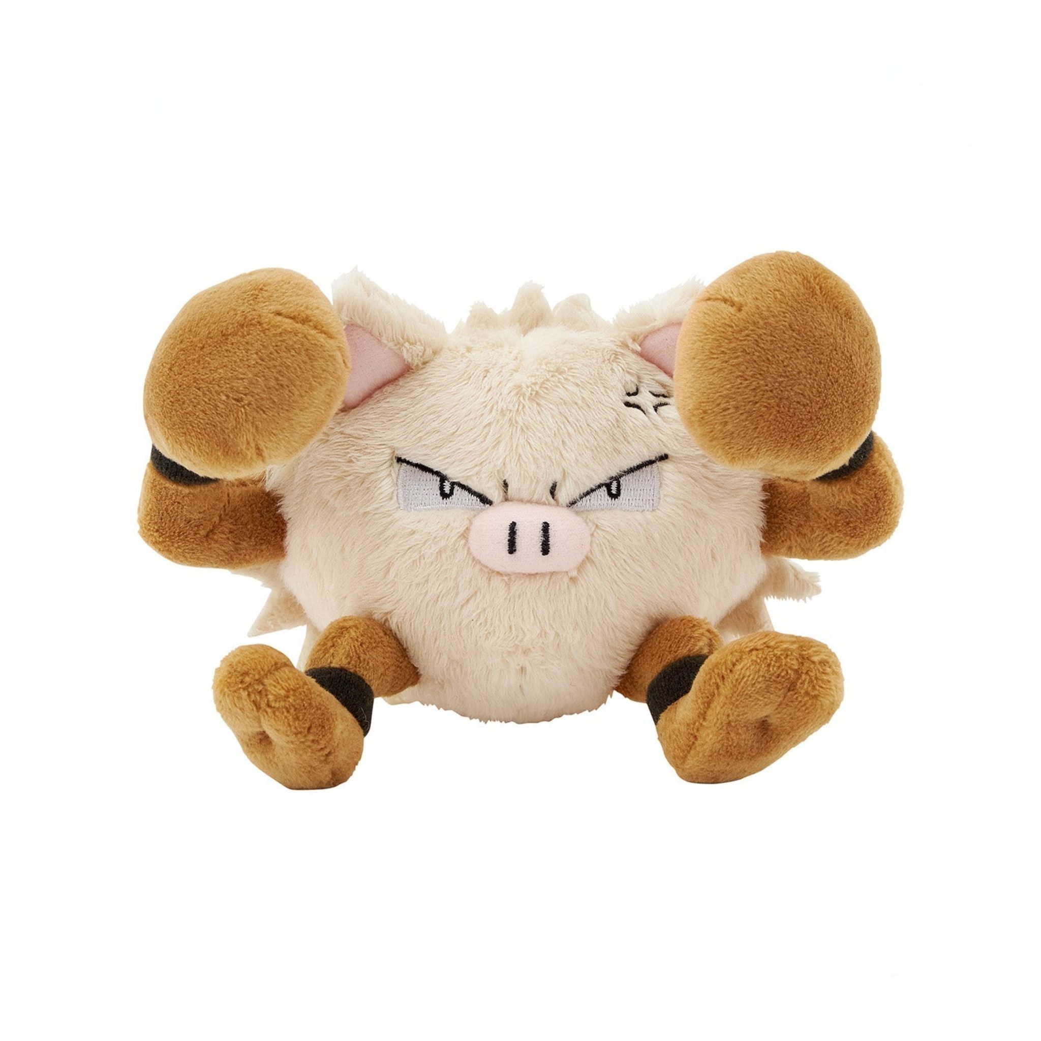 Pokémon Center Plüschfigur Pokemon Rasaff Kuscheltier - 15 cm Plüschtier Primeape