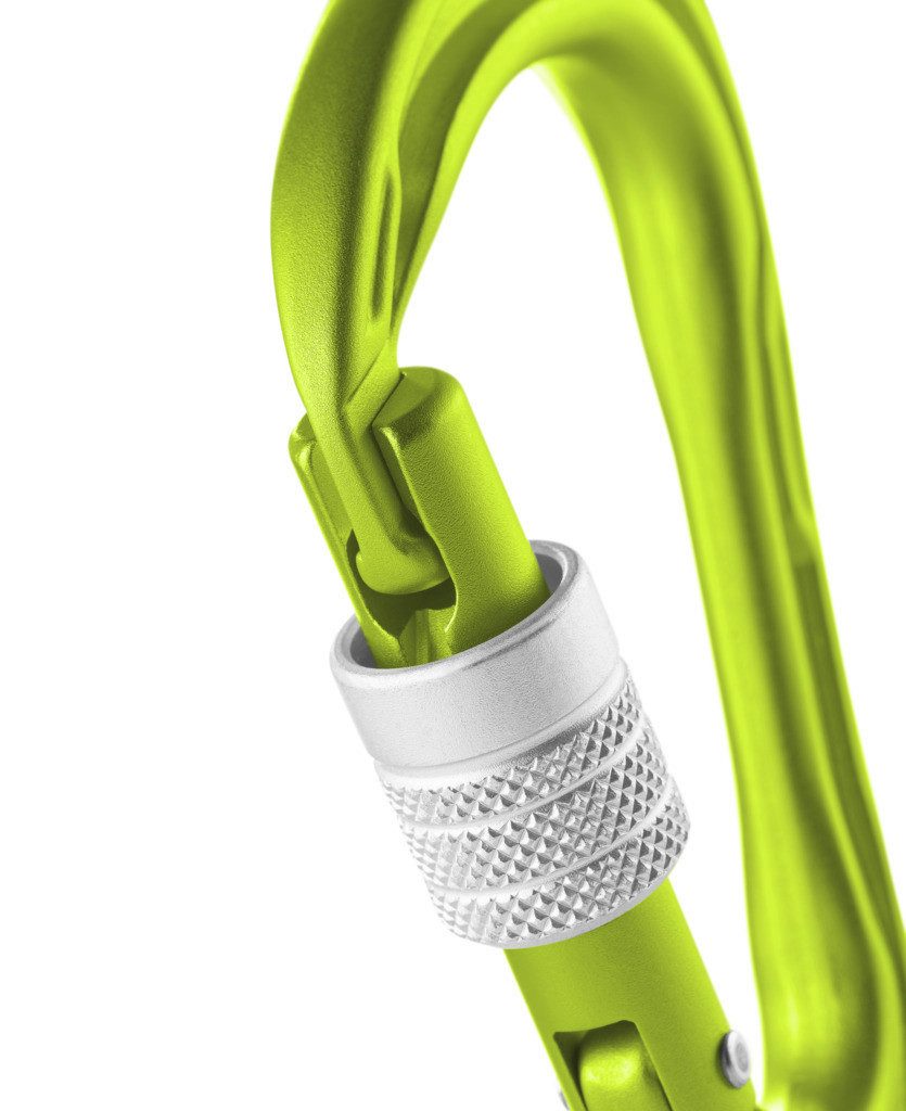 Edelrid Karabiner HMS Strike Screw II oasis