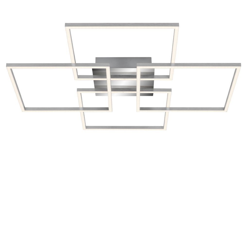 Briloner Leuchten Wandleuchte 3131-018, Dimmfunktion, LED fest integriert, 2700K - Extra-Warmweiß, Memory, in Stufen dimmbar, schwenkbar, Warmweiß, aluminium