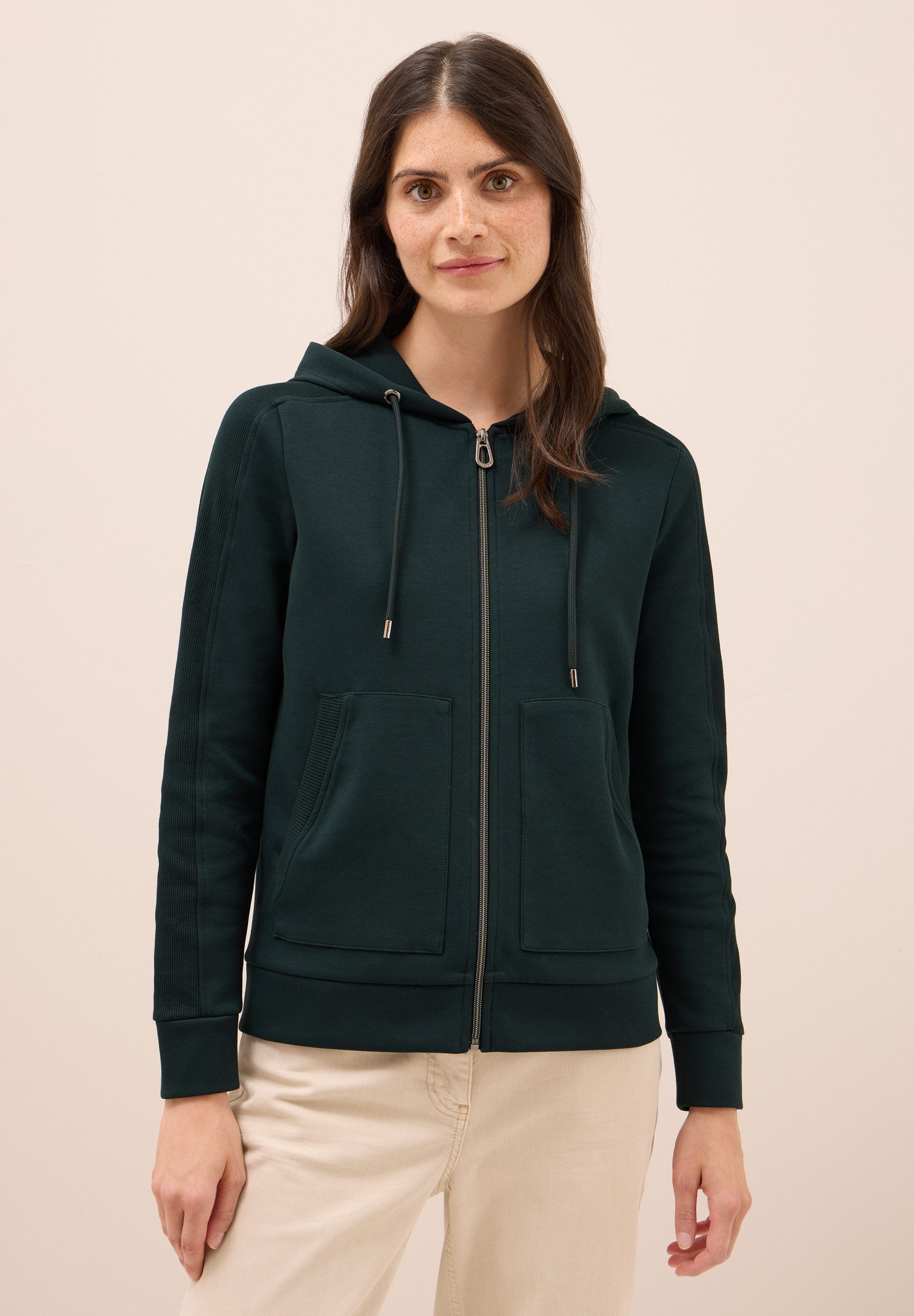 CECIL Sweatjacke mit Kapuze günstig online kaufen