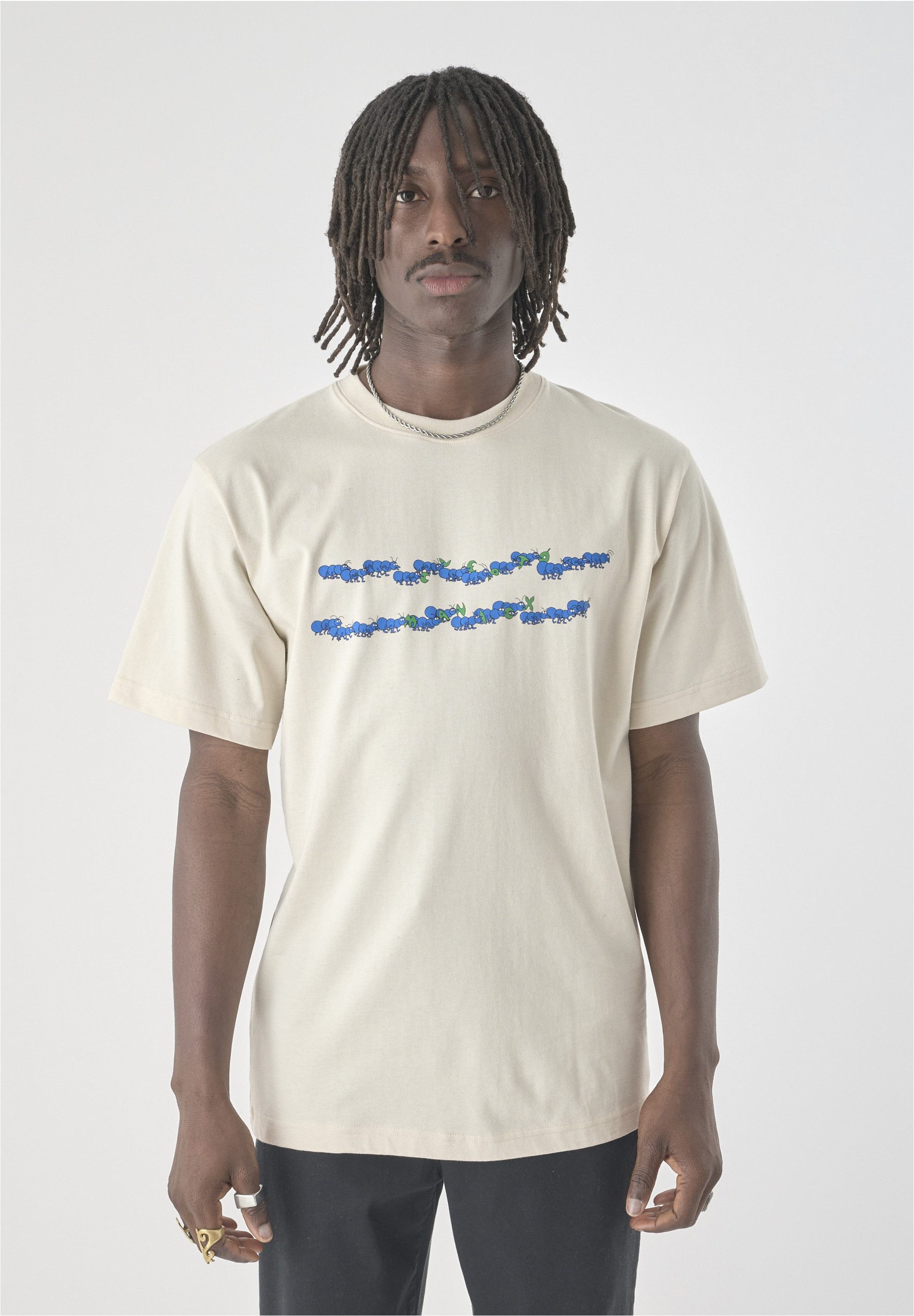 Cleptomanicx T-Shirt Ameise mit lockerem Schnitt