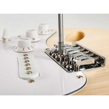 FAME E-Gitarre, DIY Bausatz ST-Style - E-Gitarre