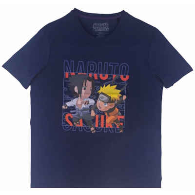 Naruto T-Shirt Kurzarmshirt aus Baumwolle Gr. S - XXL