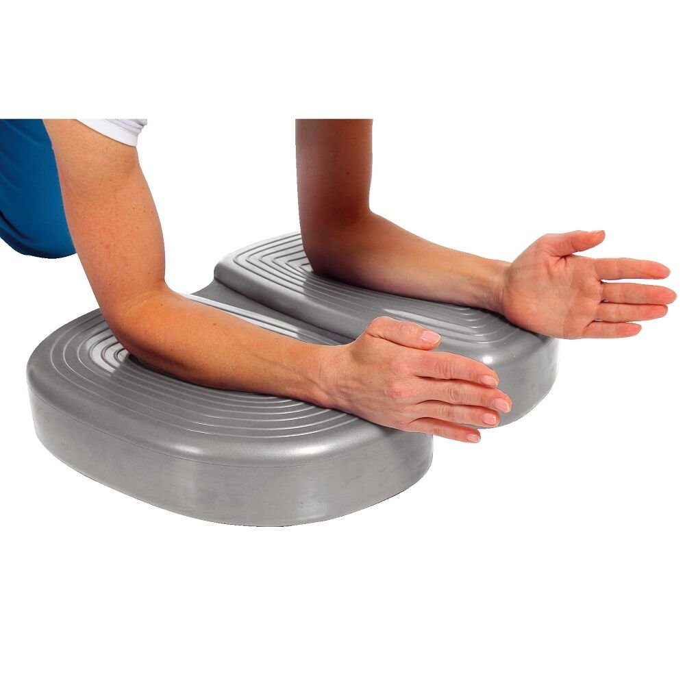 und Therapie Balance-Step Standard Togu Koordinations-Trainingssystem Aero-Step Silber-Grau, Für Rehabilitation Fitness, Pro,