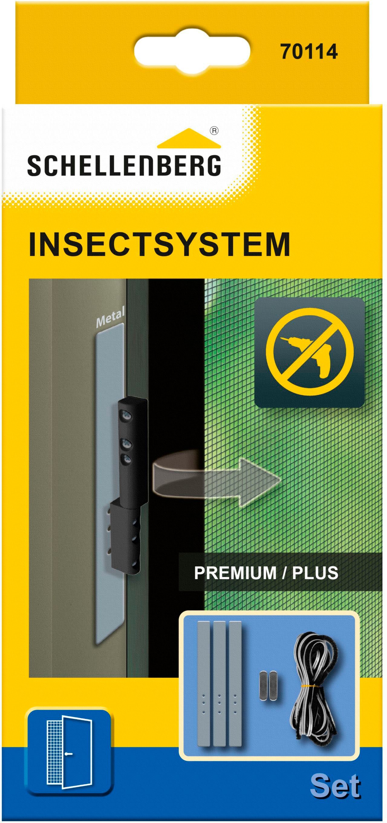 SCHELLENBERG Insektenschutz-Tür Adapter-Set, für Insektenschutz Balkontür Plus und Premium, inkl. Bürstendichtung