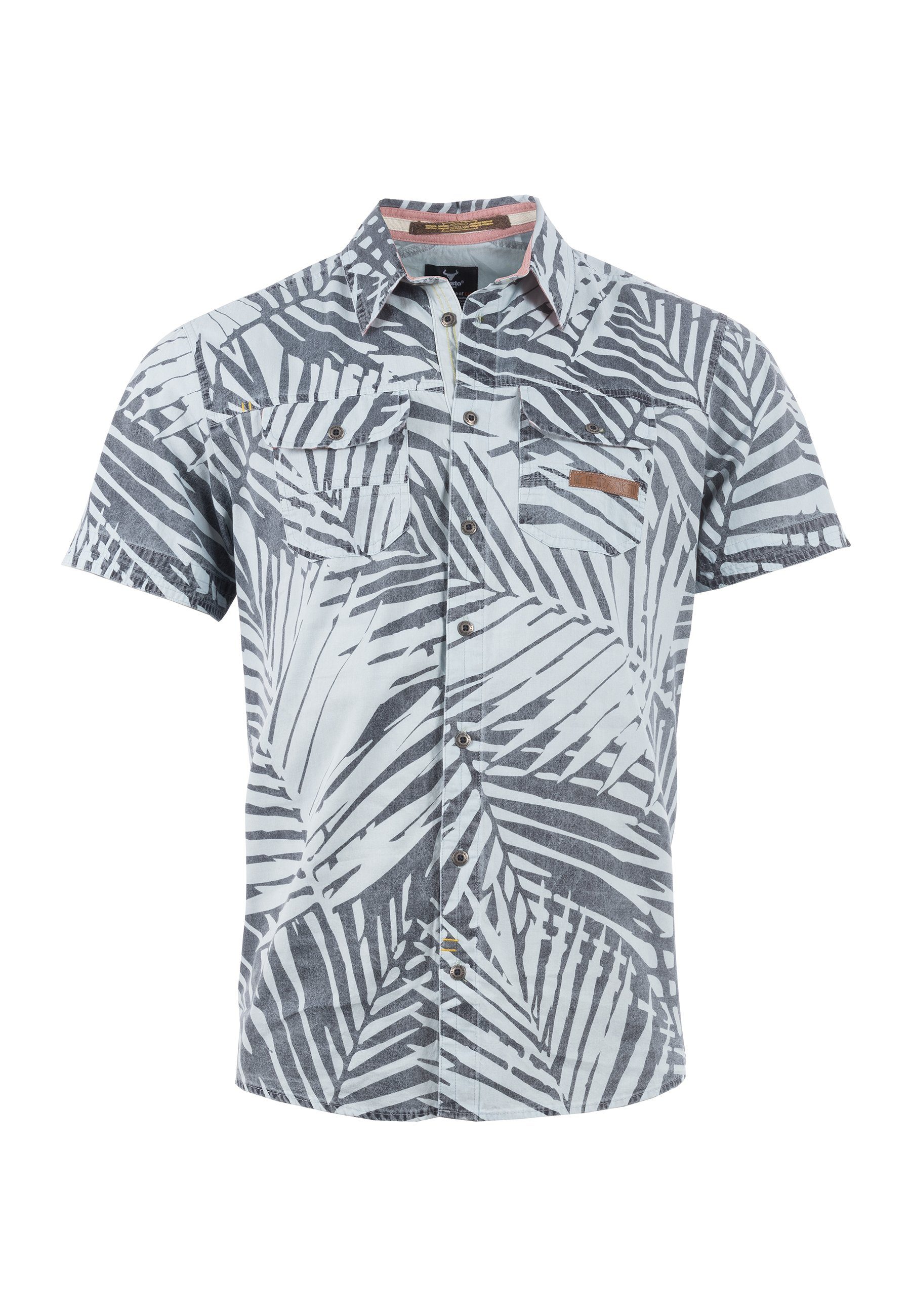 questo savage Kurzarmhemd