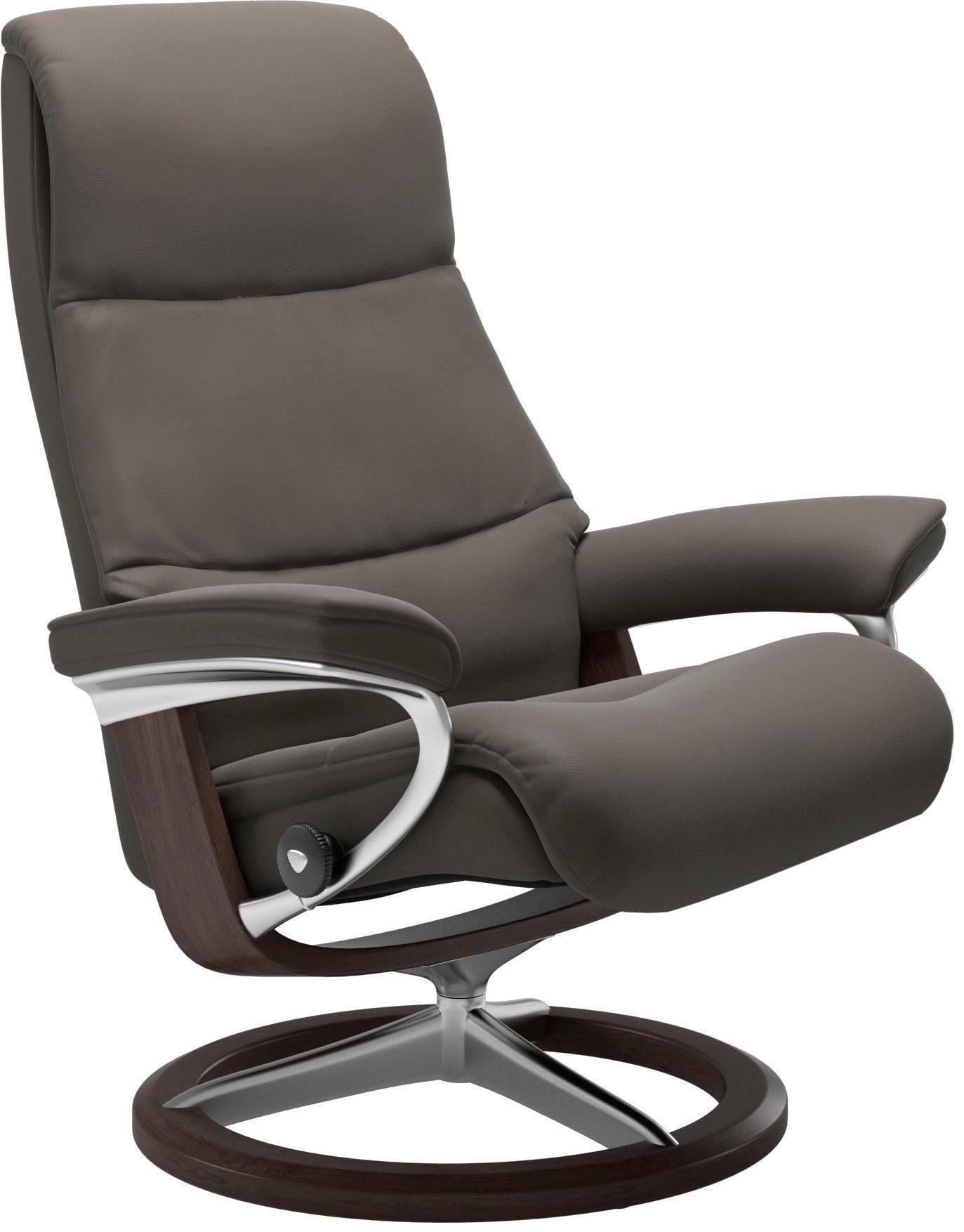 Wenge Base, Größe View, Signature S,Gestell Stressless® Relaxsessel mit