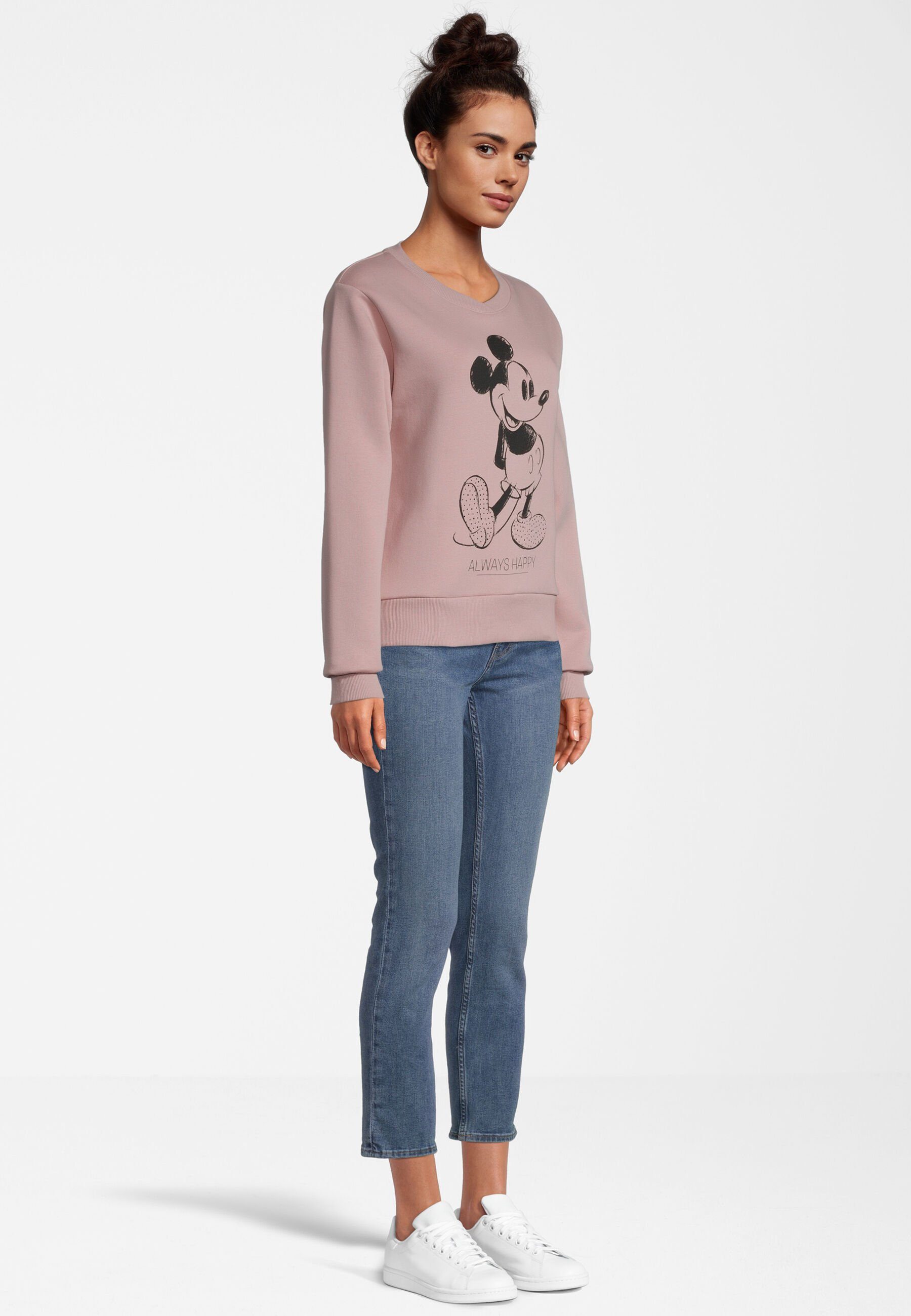 COURSE Sweatshirt Mickey Mouse Always Happy (1-tlg)