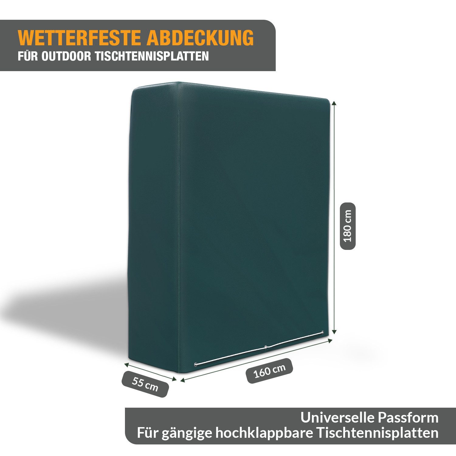 Kronenburg Gartenmöbel-Schutzhülle Tischtennisplatten Abdeckung - Wetterfes günstig online kaufen