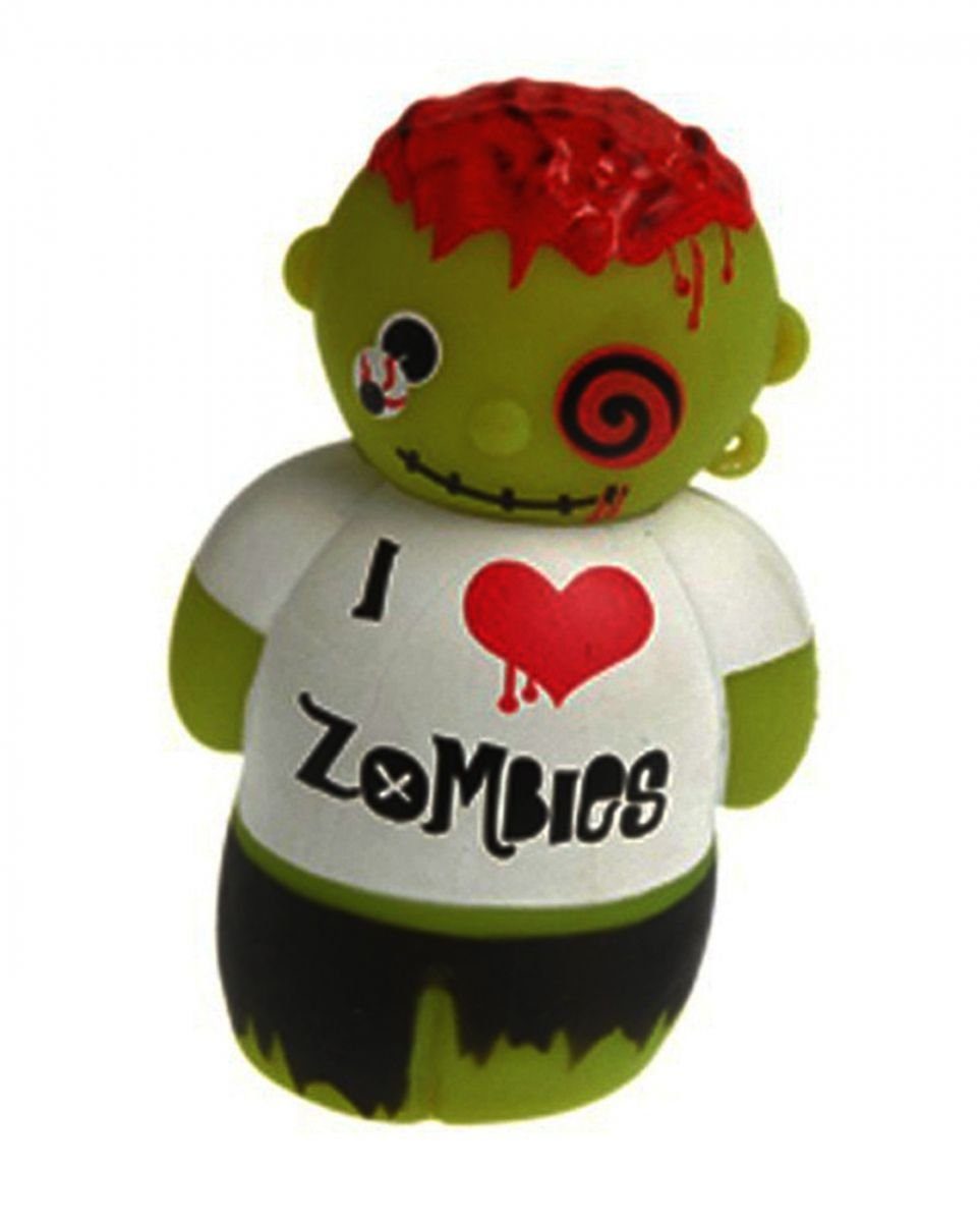 Horror-Shop Zombie-Kostüm Geschenk & Scherzartikel Anti-Stress-Ball Zombie P