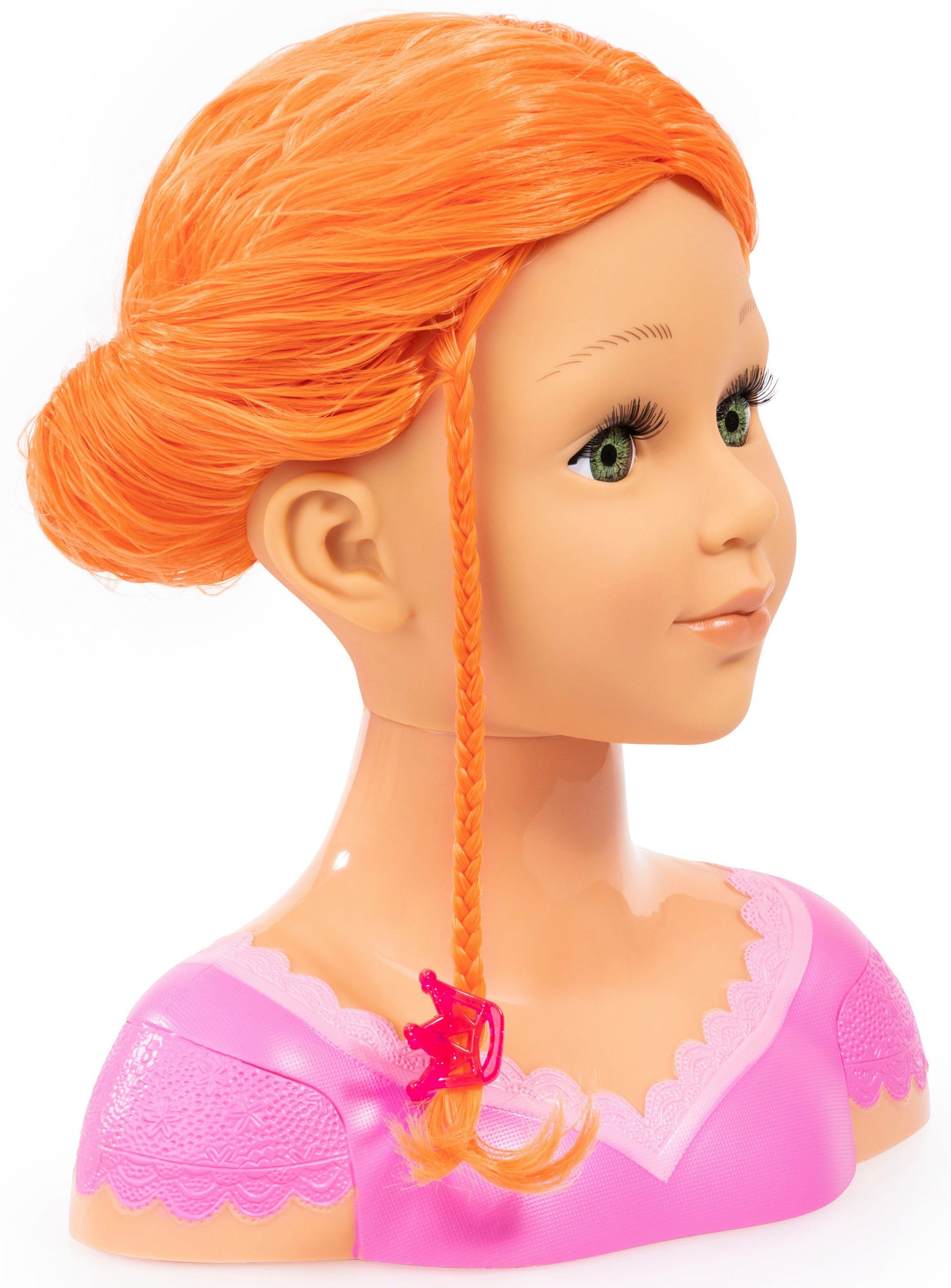 Bayer Frisier- & Schminkkopf Charlene Super Model, orange