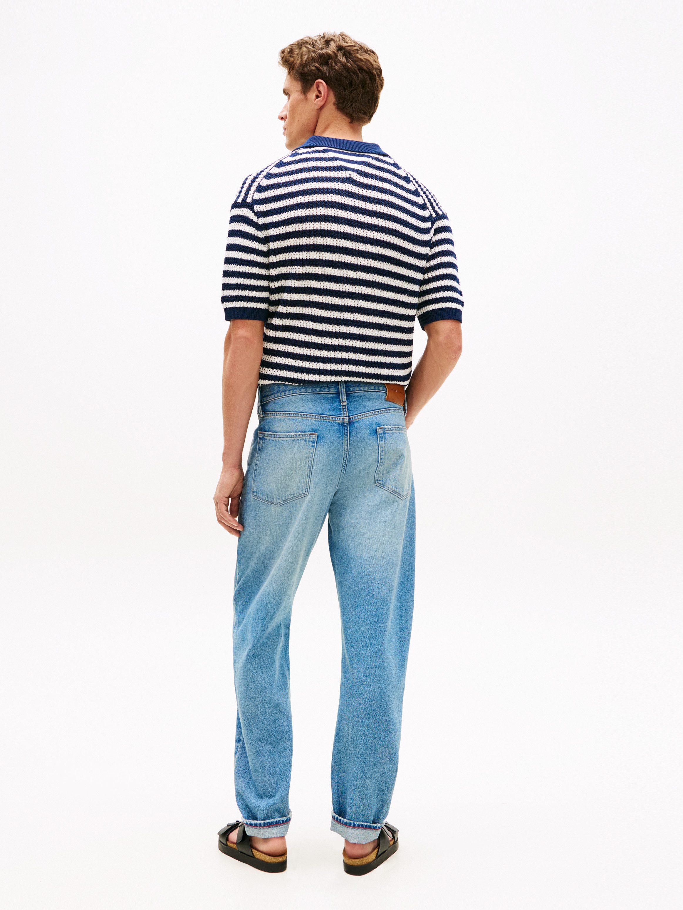 Tommy Hilfiger 5-Pocket-Jeans REGULAR TAPERED HARLEM Straight Fit Jeans – Bild 5 von 5