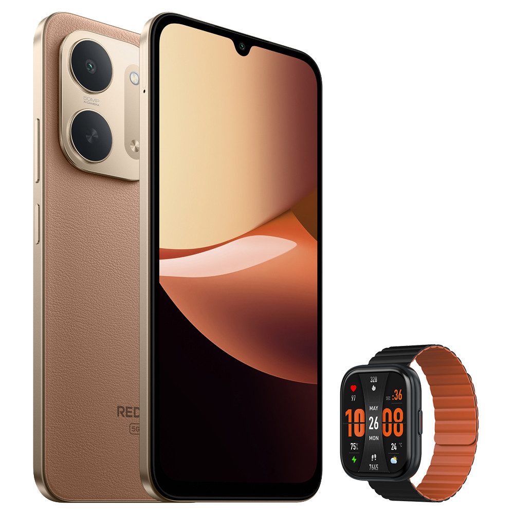 Xiaomi Redmi 17C 5G 4+128GB Smartphone & Smartwatch Handy (17,25 cm, 50 MP Kamera)