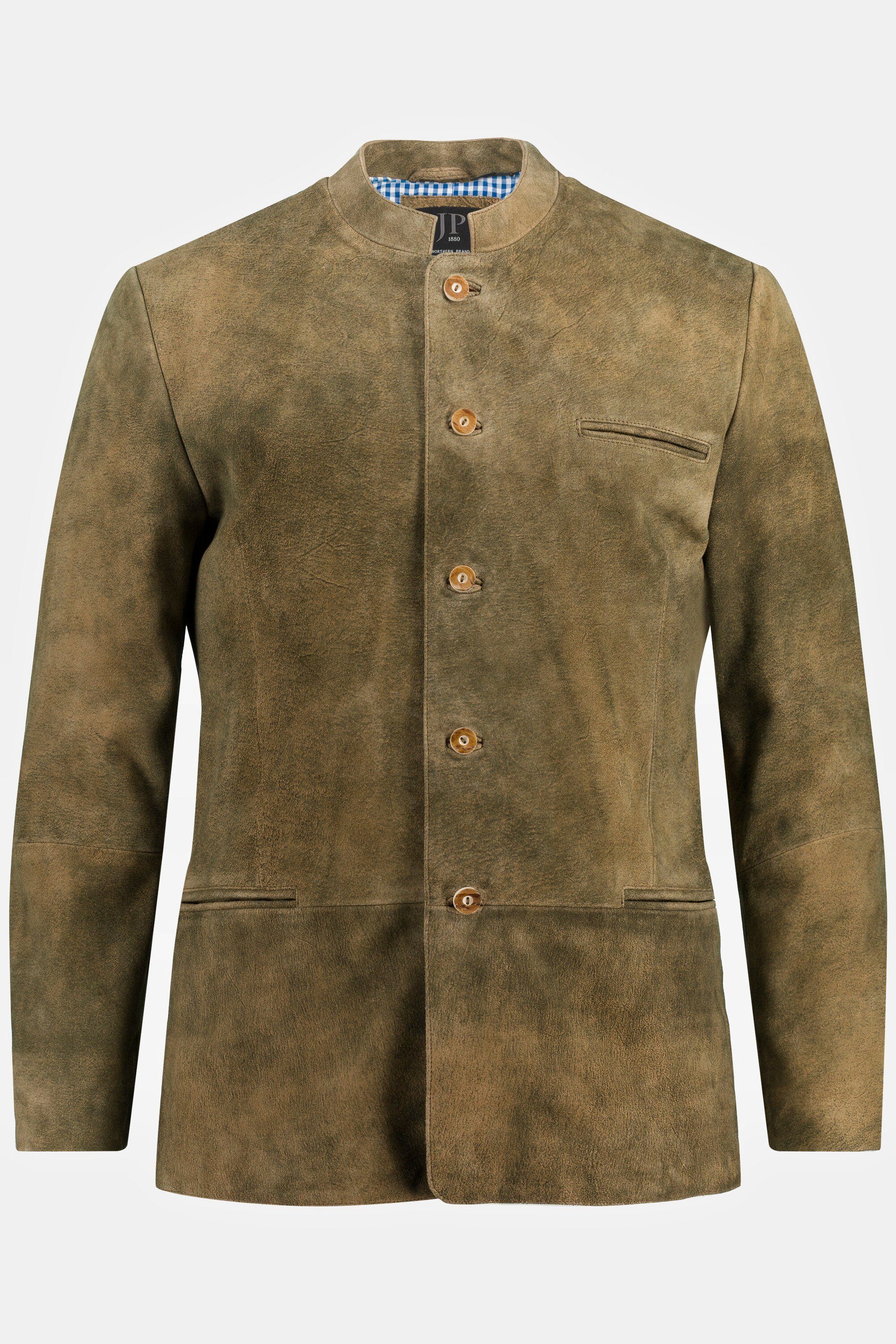 JP1880 Lederjacke Janker Ziegenveloursleder Tracht – Bild 5 von 5