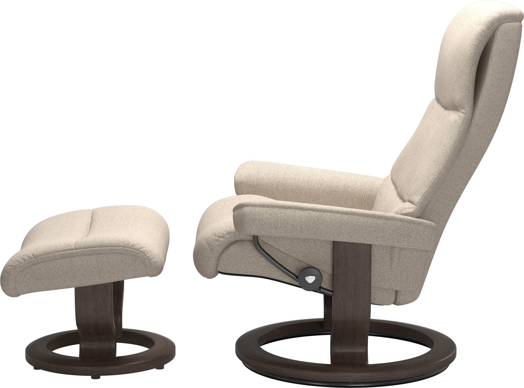 mit L,Gestell Hocker), mit (Set, Größe Wenge Relaxsessel Relaxsessel Stressless® Classic Base, View