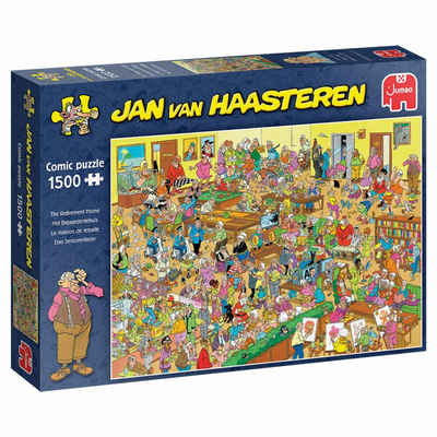 Jumbo Spiele Puzzle Jan van Haasteren - Seniorenheim 1500 Teile, 1500 Puzzleteile