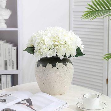 Kunstblume Künstliche Hortensie-Blume, realistische Blumensträuße Kunstblume, GelldG, Höhe 46 cm