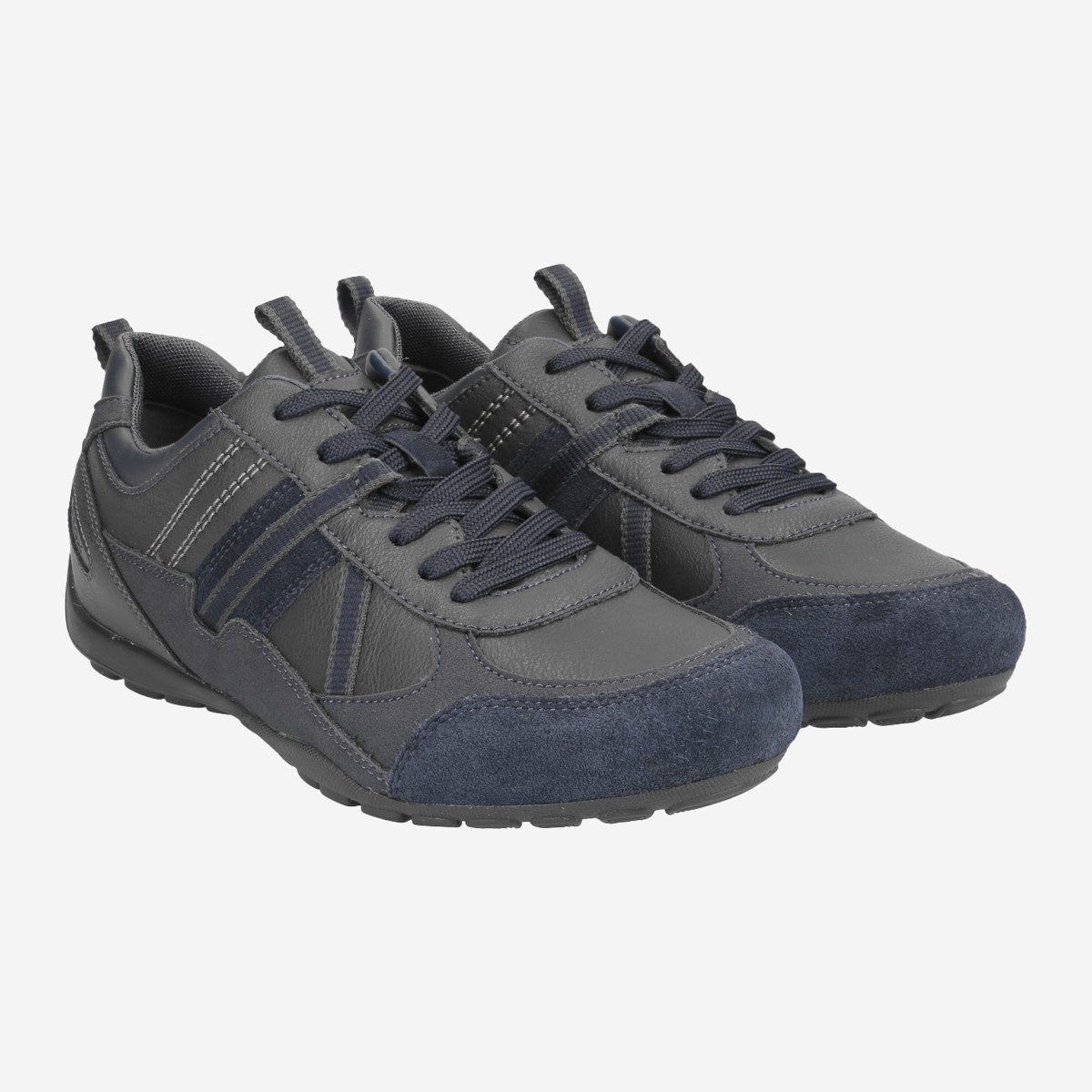 Geox GEOX U043FA Ravex, Sneaker, Blau, Herren Sneaker
