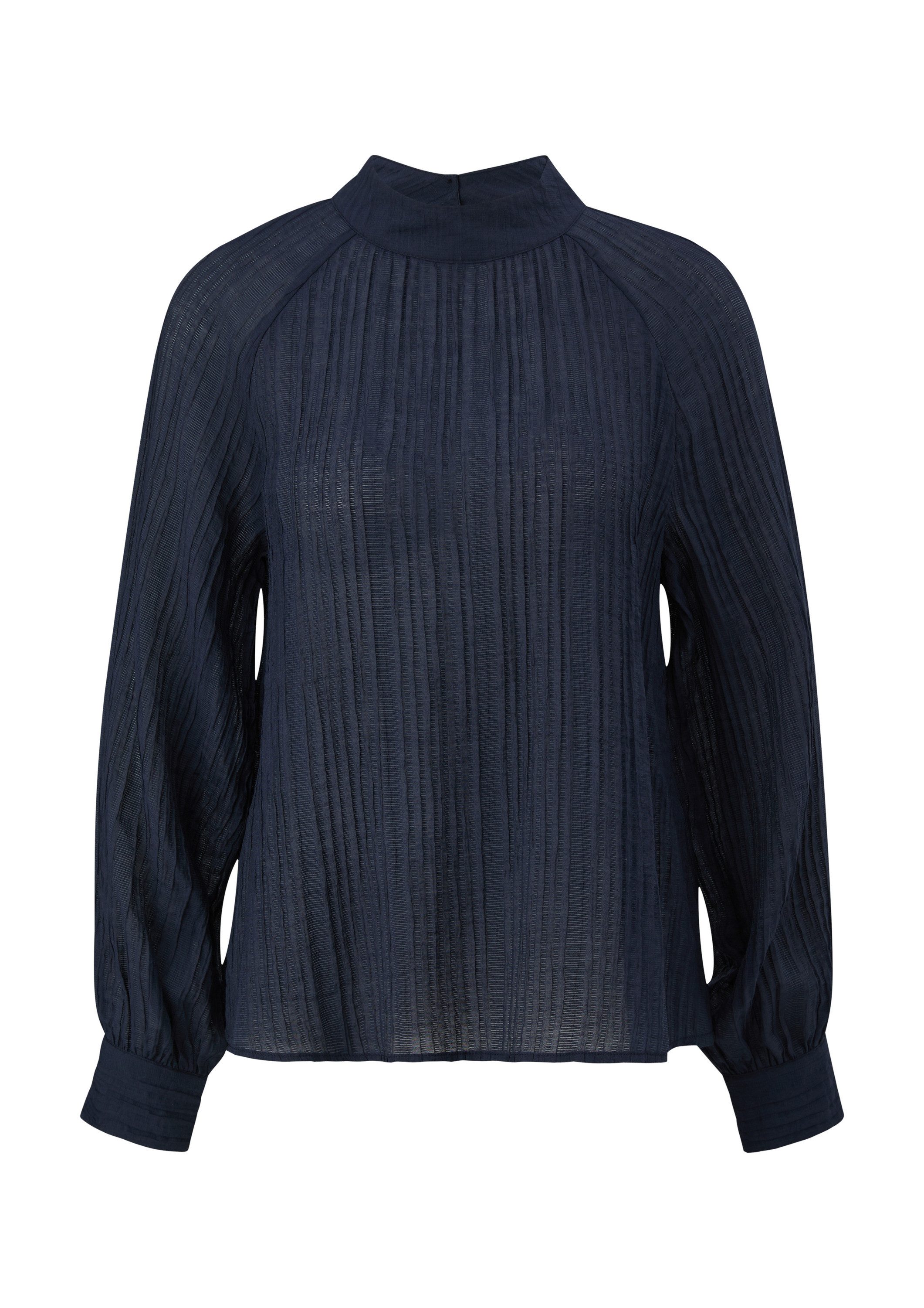 s.Oliver Langarmbluse Bluse Langarmbluse aus Viskosemix günstig online kaufen