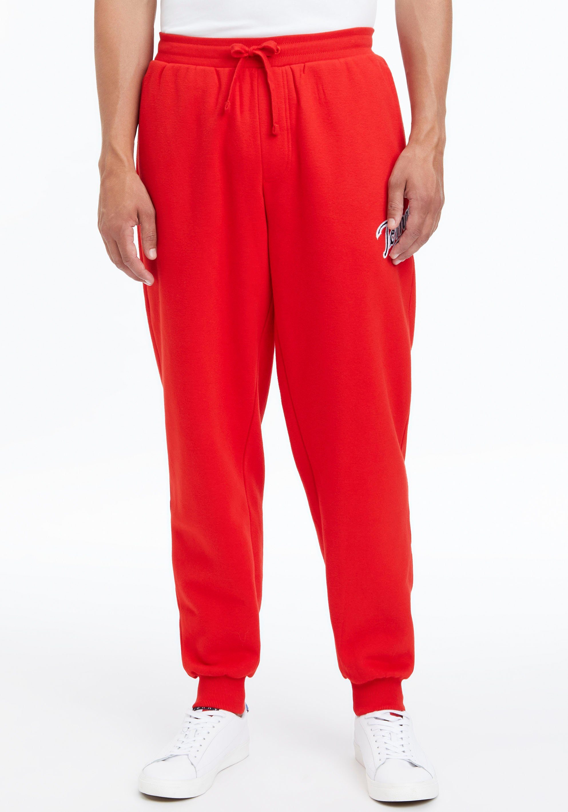 Sweatpants RLXD Tommy TJM 85 Deep Kordelzug COLLEGE SWEATPANT Jeans mit Crimson