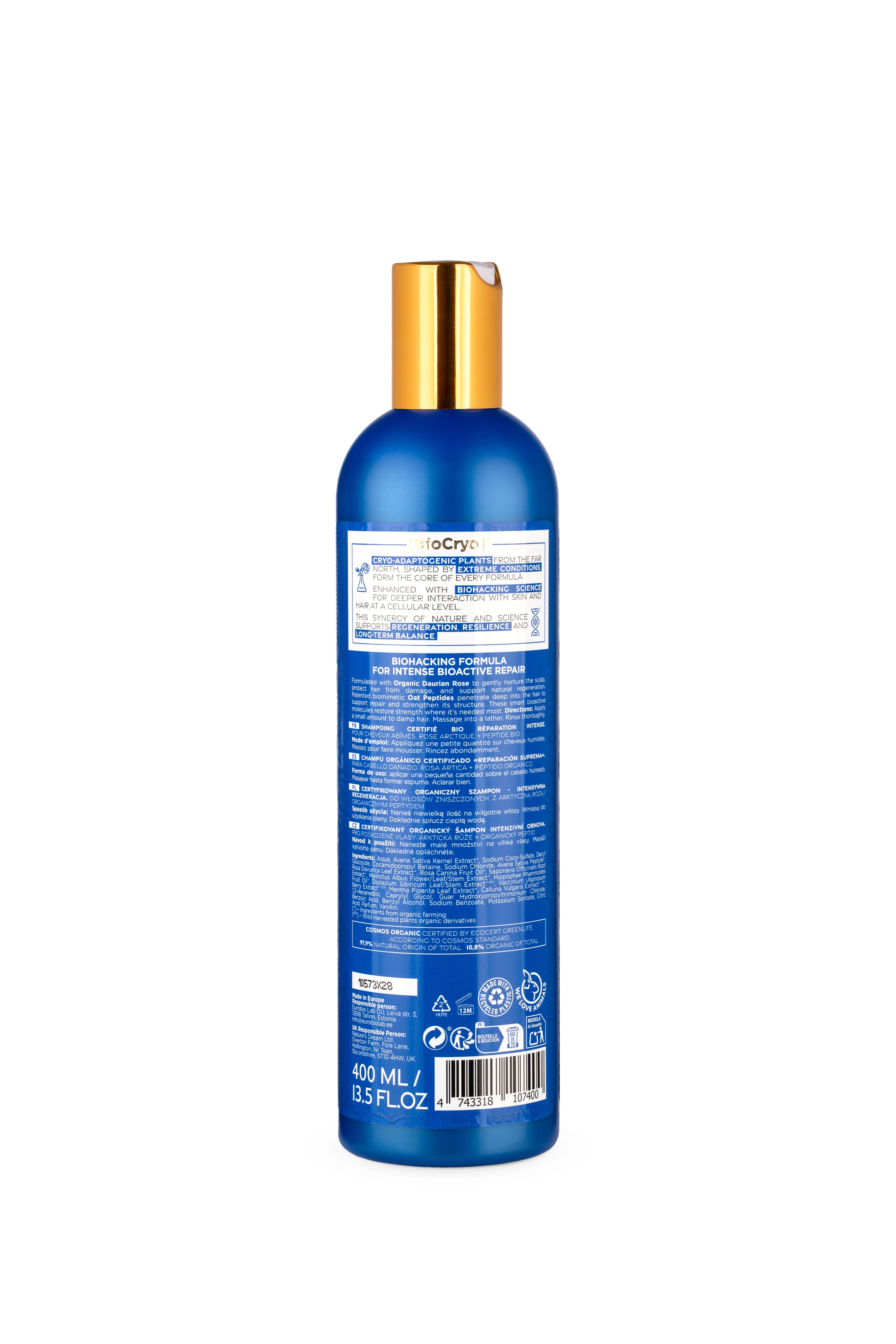 Natura Siberica Haarshampoo BioCryo Supreme Repair Shampoo, 400 ml