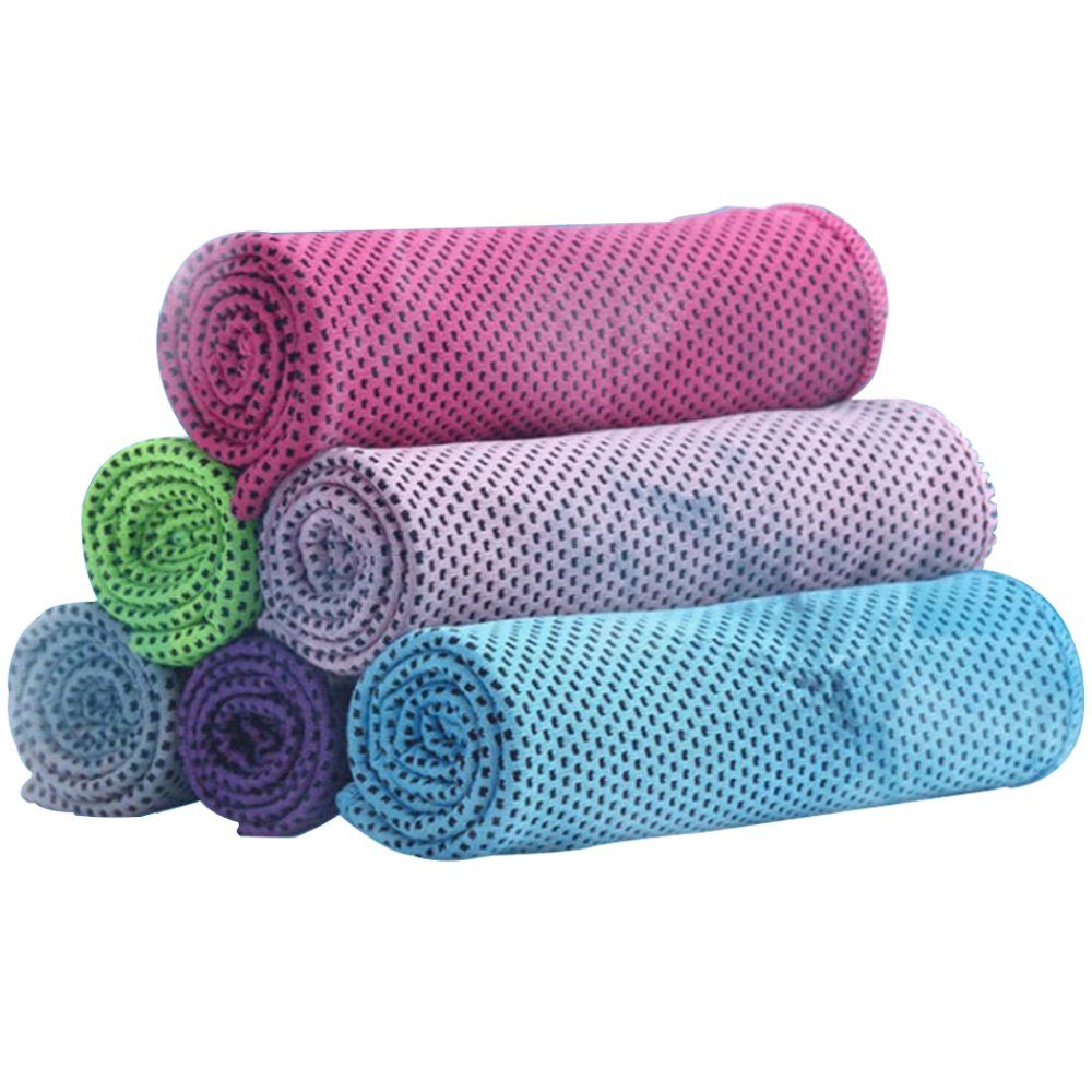 Jormftte Sporthandtuch »Cooling Towel für Sport und Fitness, Mikrofaser  Handtuch/Kühltuch als kühlendes Handtuch für Laufen, Trekking«,  Hochfarbiger Druck, mit Streifen