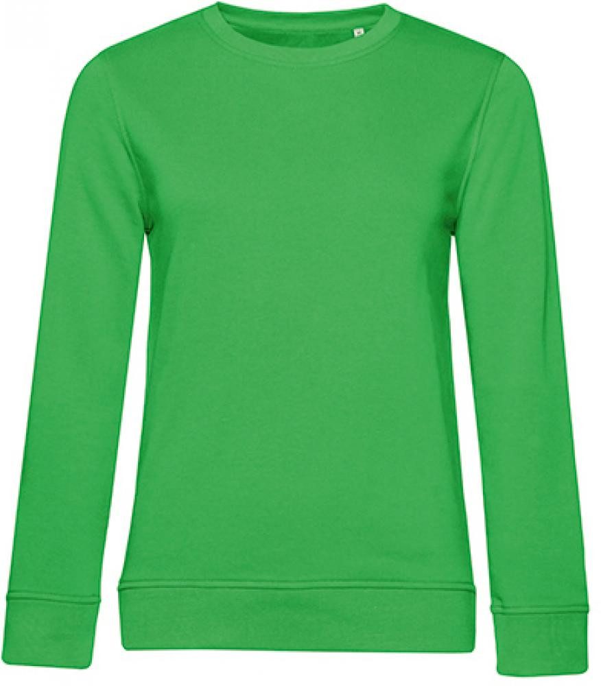 B&C Sweatshirt Organic Crew Neck Sweat /Women, gekämmte Bio-Baumwolle
