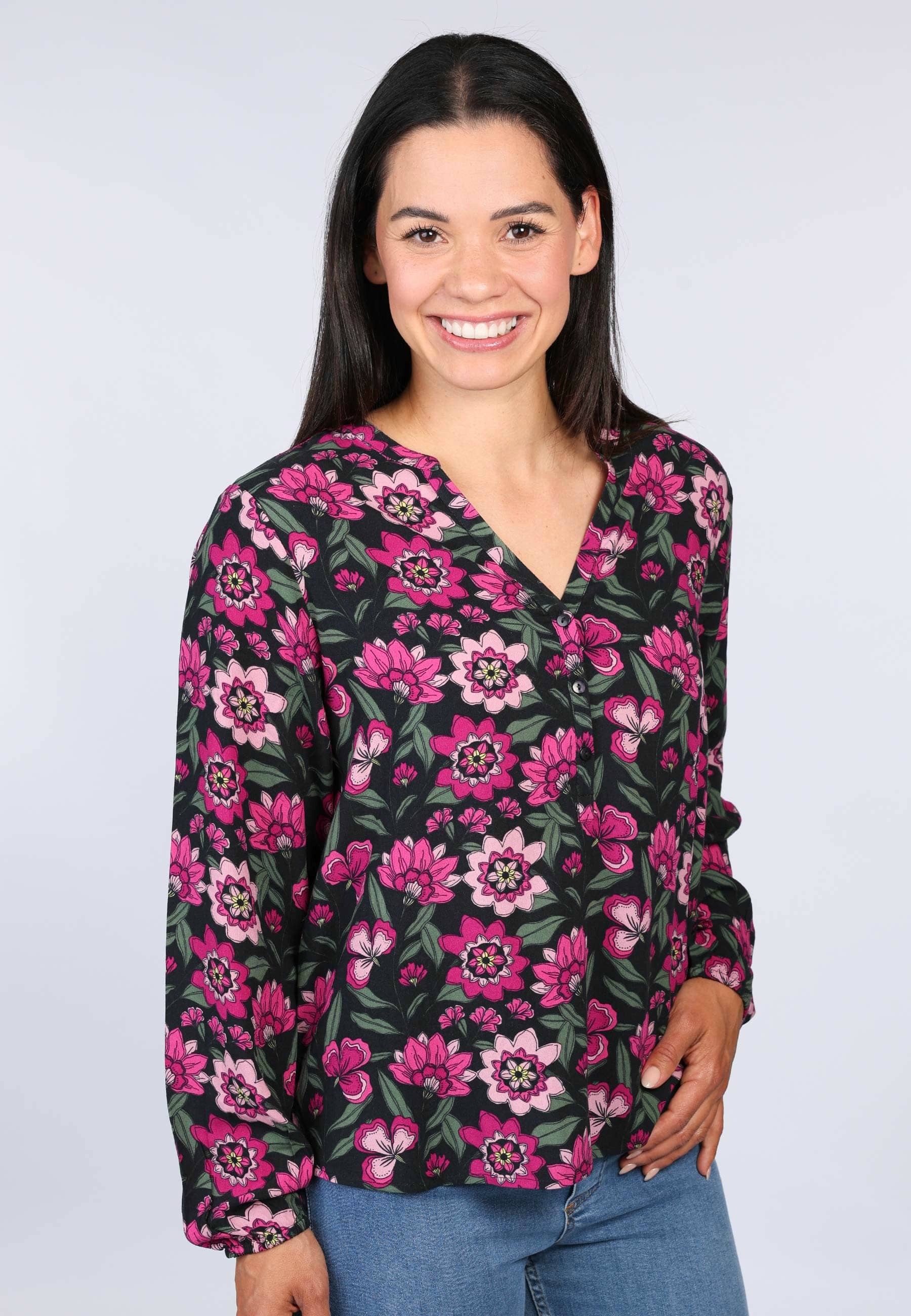 Deerberg Klassische Bluse Enola