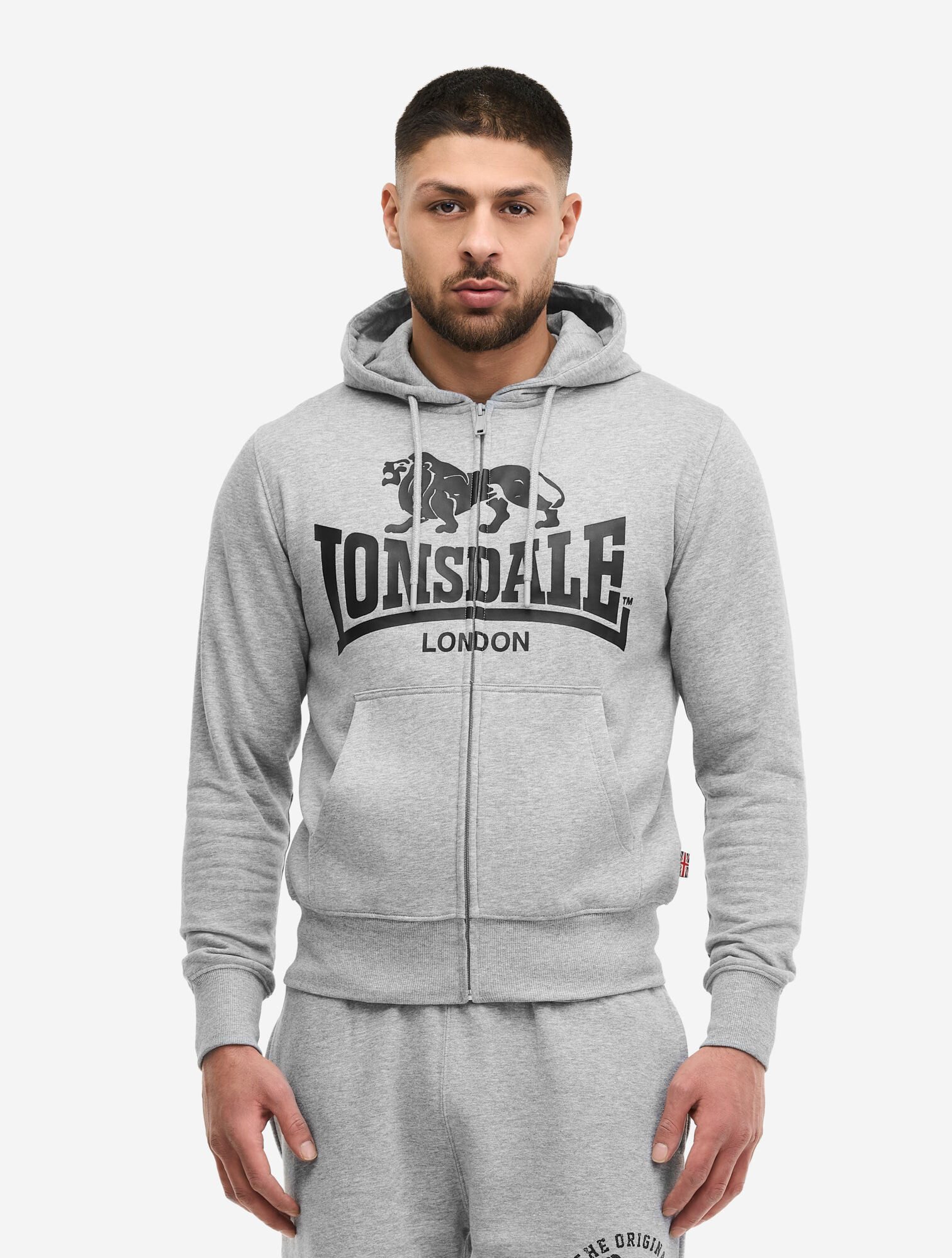 Lonsdale Kapuzensweatjacke KRAFTY (1-tlg)