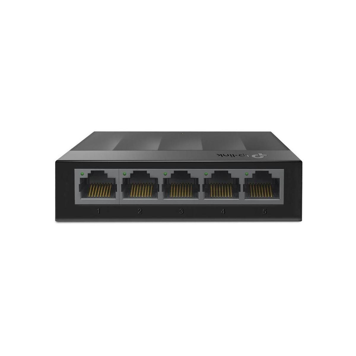 TP-Link LiteWave 5-Port Desktop (10/100/1000Mbit/s) Netzwerk- Switch Gigabit Switch
