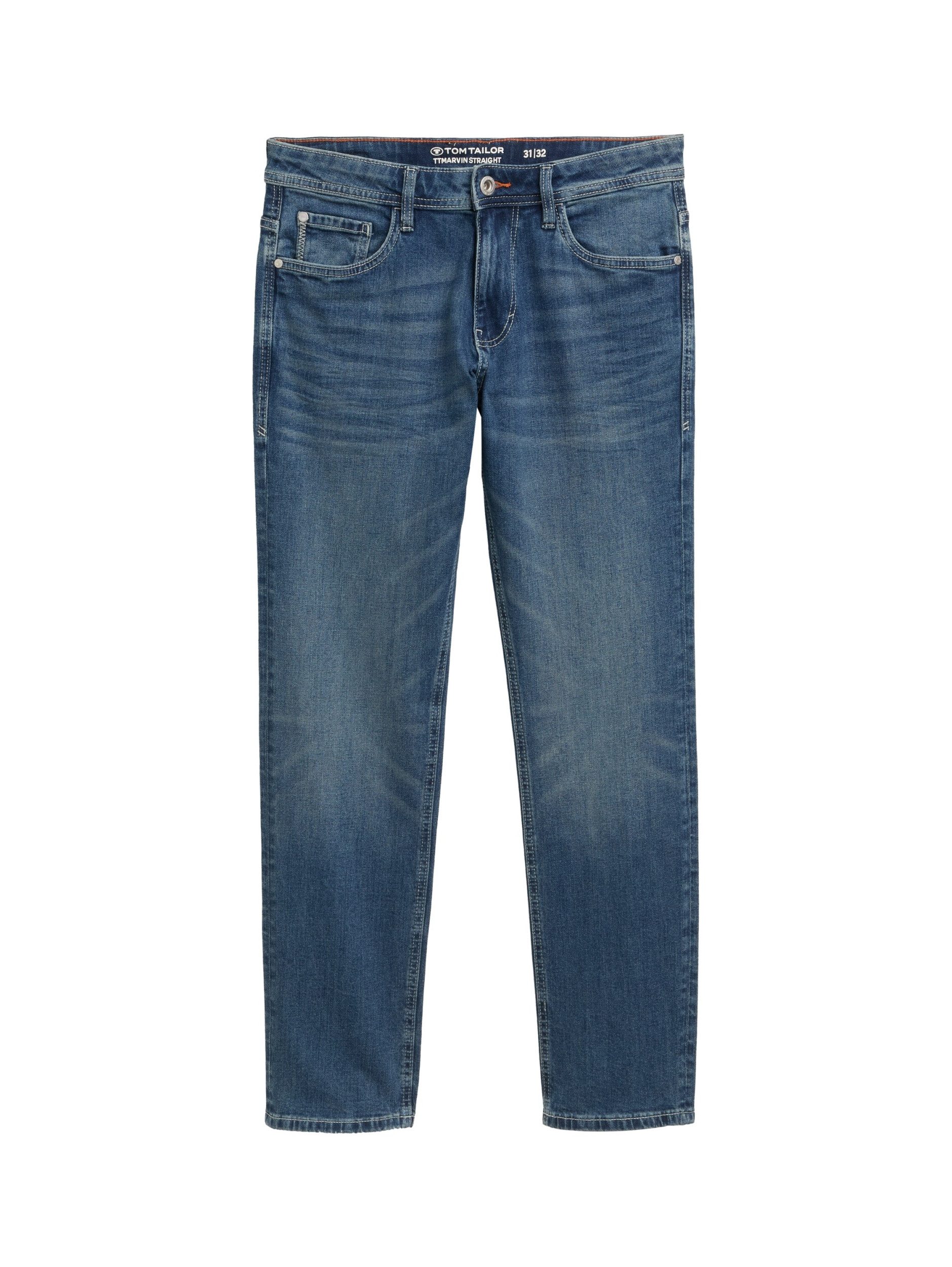 Stoffhose Straight-Fit Jeans Marvin - Straight Leg