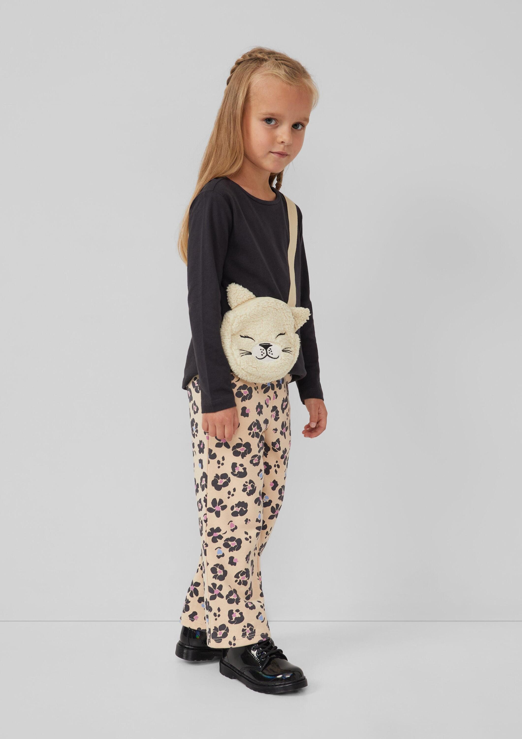 s.Oliver Leggings Leggings Wide Leg-Sweatpants und All-over-Print