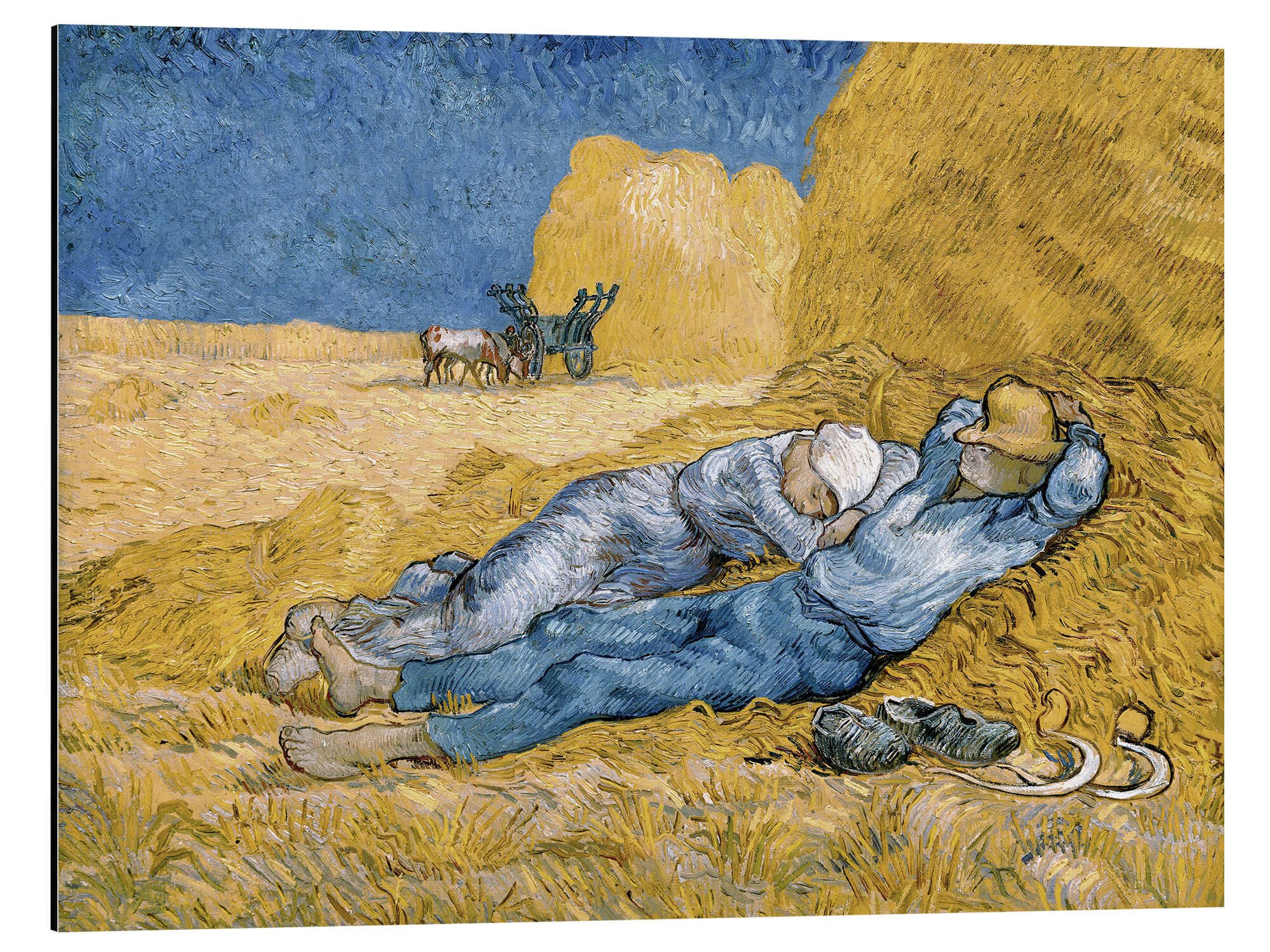 Posterlounge Wandbild Mittagsrast, Vincent van Gogh, günstig online kaufen