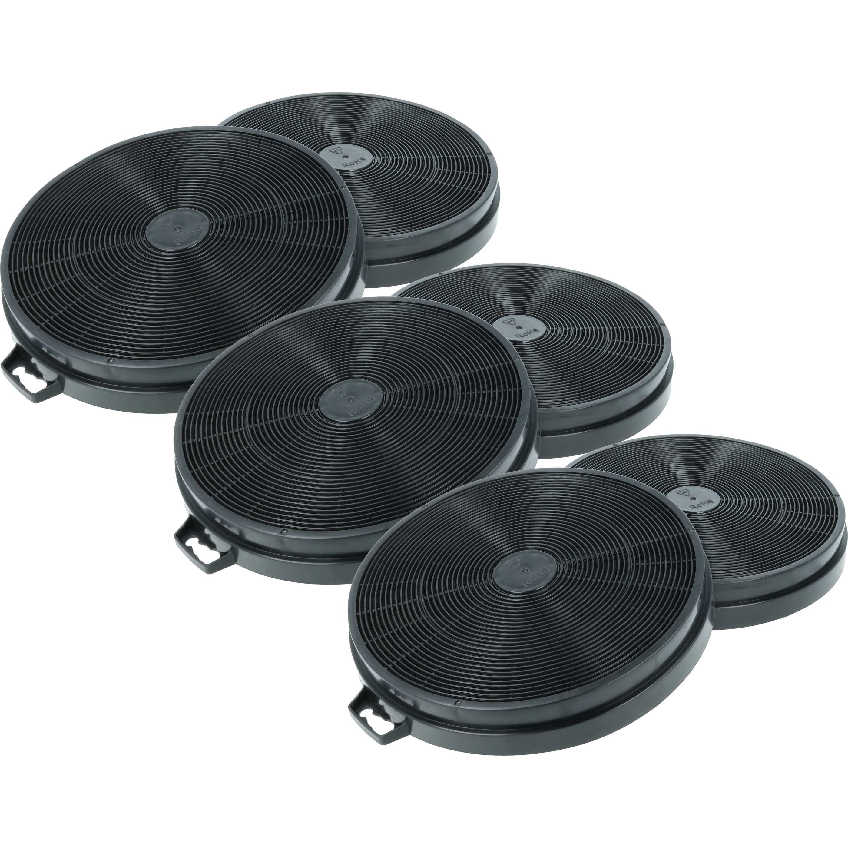 vhbw Aktivkohlefilter passend für Whirlpool AKR 563, AKR 590, Cappa, AKRR 638, AKRR 906, AKR, Zubehör für Whirlpool AKR 563 AKR 590 Cappa AKRR 638 AKRR 906 AKR 551 JA AKR 551 NA