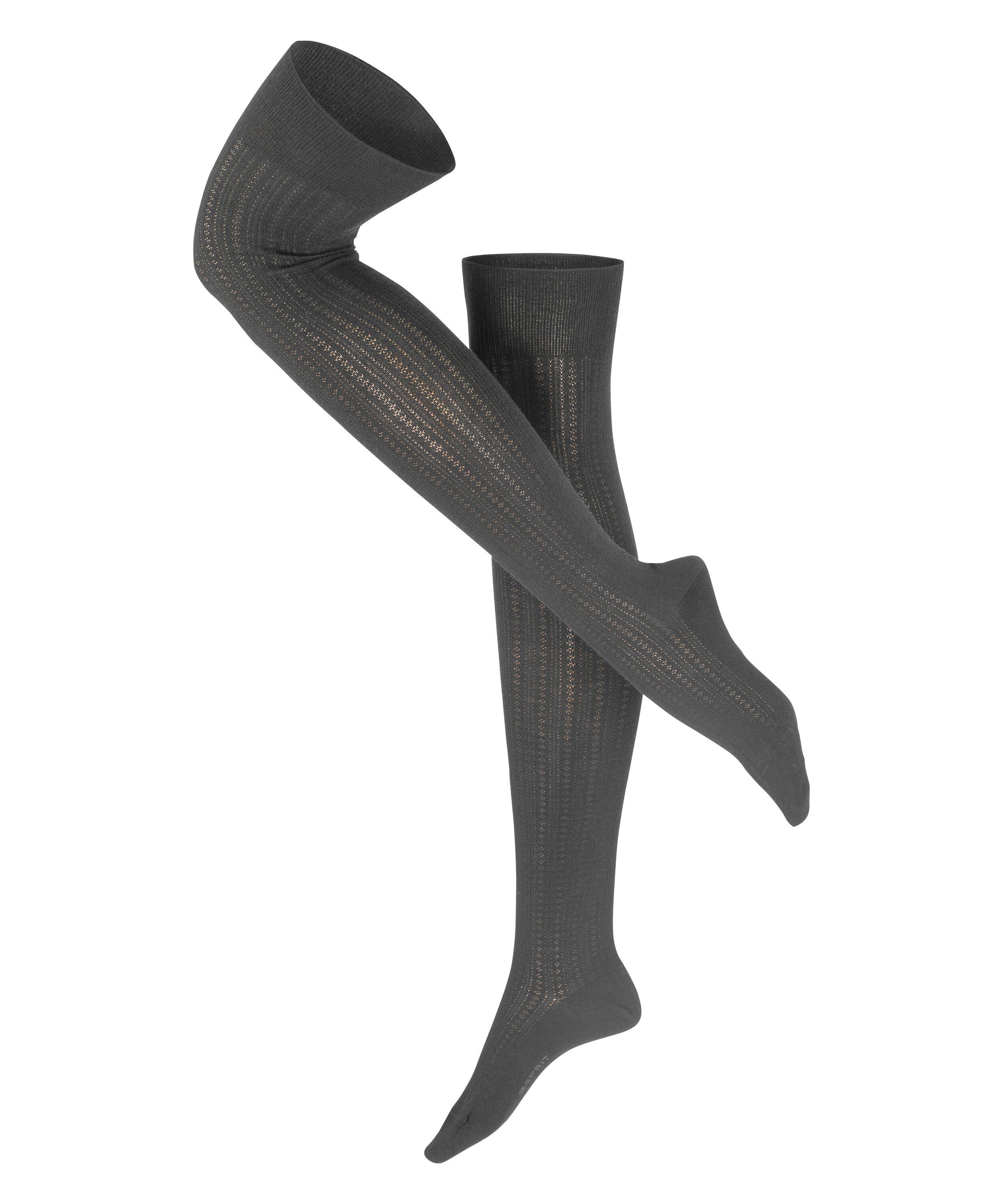 Esprit Kniestrümpfe Esprit Fine Structure Damen (1-Paar)