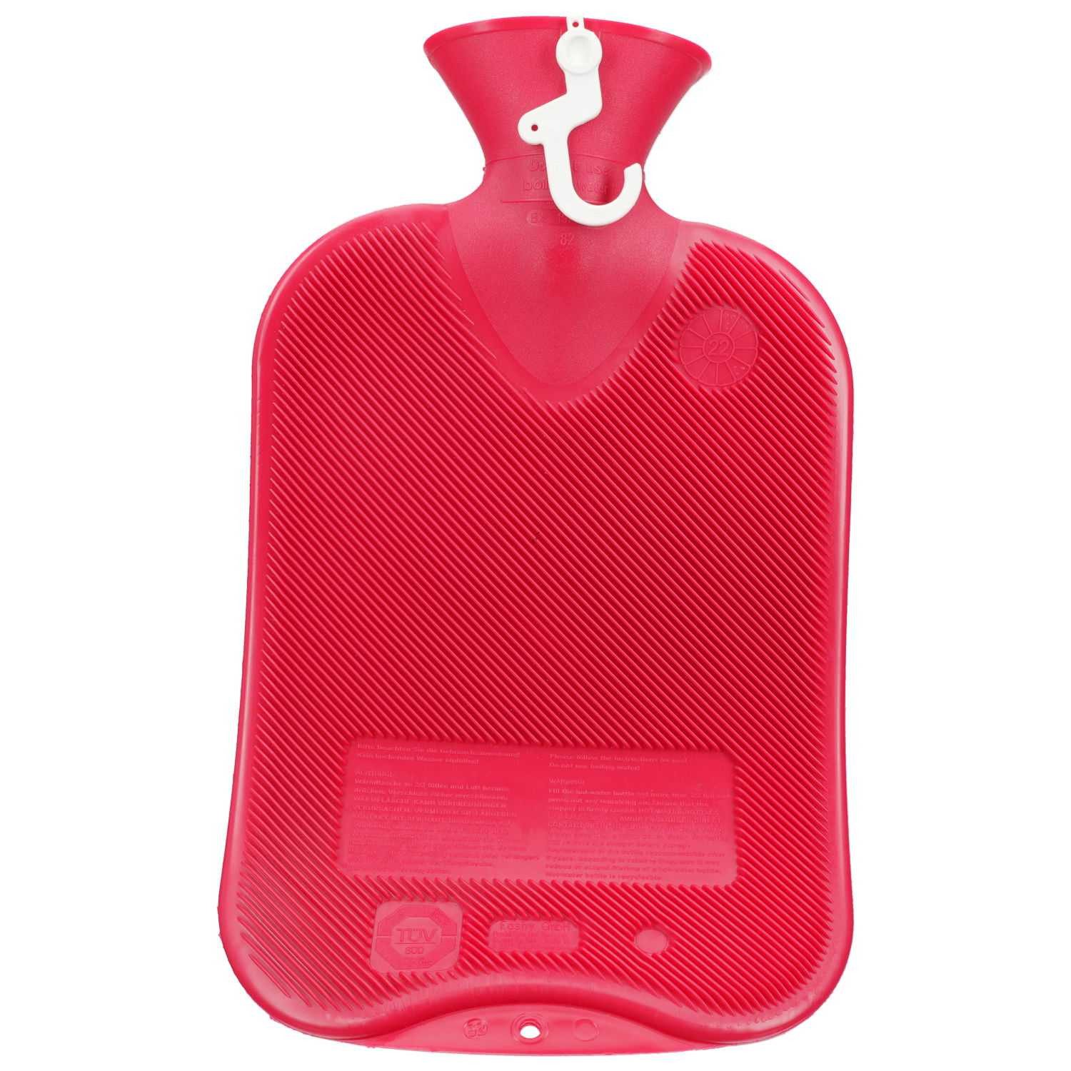 Fashy Wärmflasche FASHY Wärmflasche Doppellamelle cranberry 6460 42 1St PZN 11131171