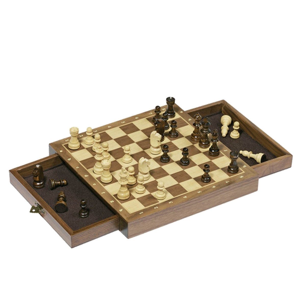 Spielesammlung Magnetisches Schachspiel mit Schubladen